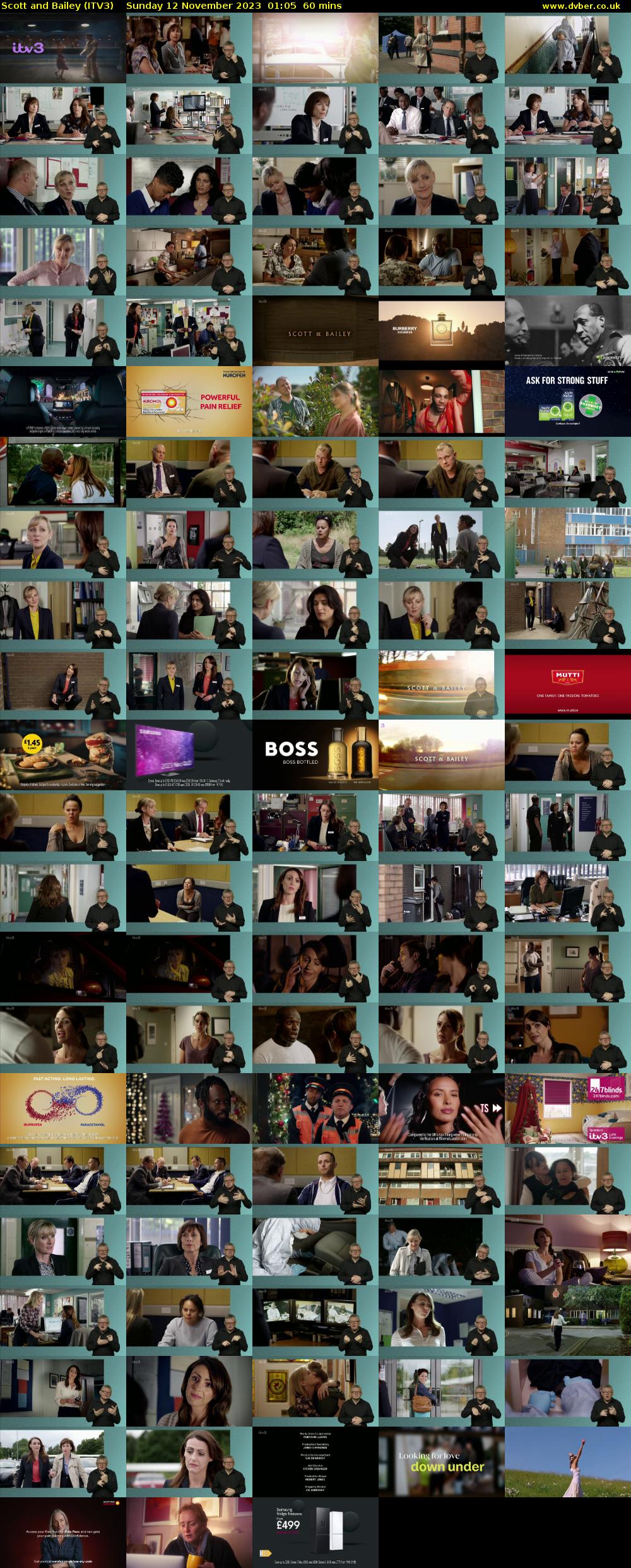 Scott and Bailey (ITV3) Sunday 12 November 2023 01:05 - 02:05