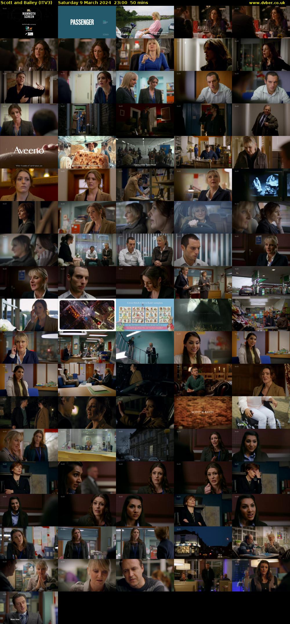 Scott and Bailey (ITV3) Saturday 9 March 2024 23:00 - 23:50