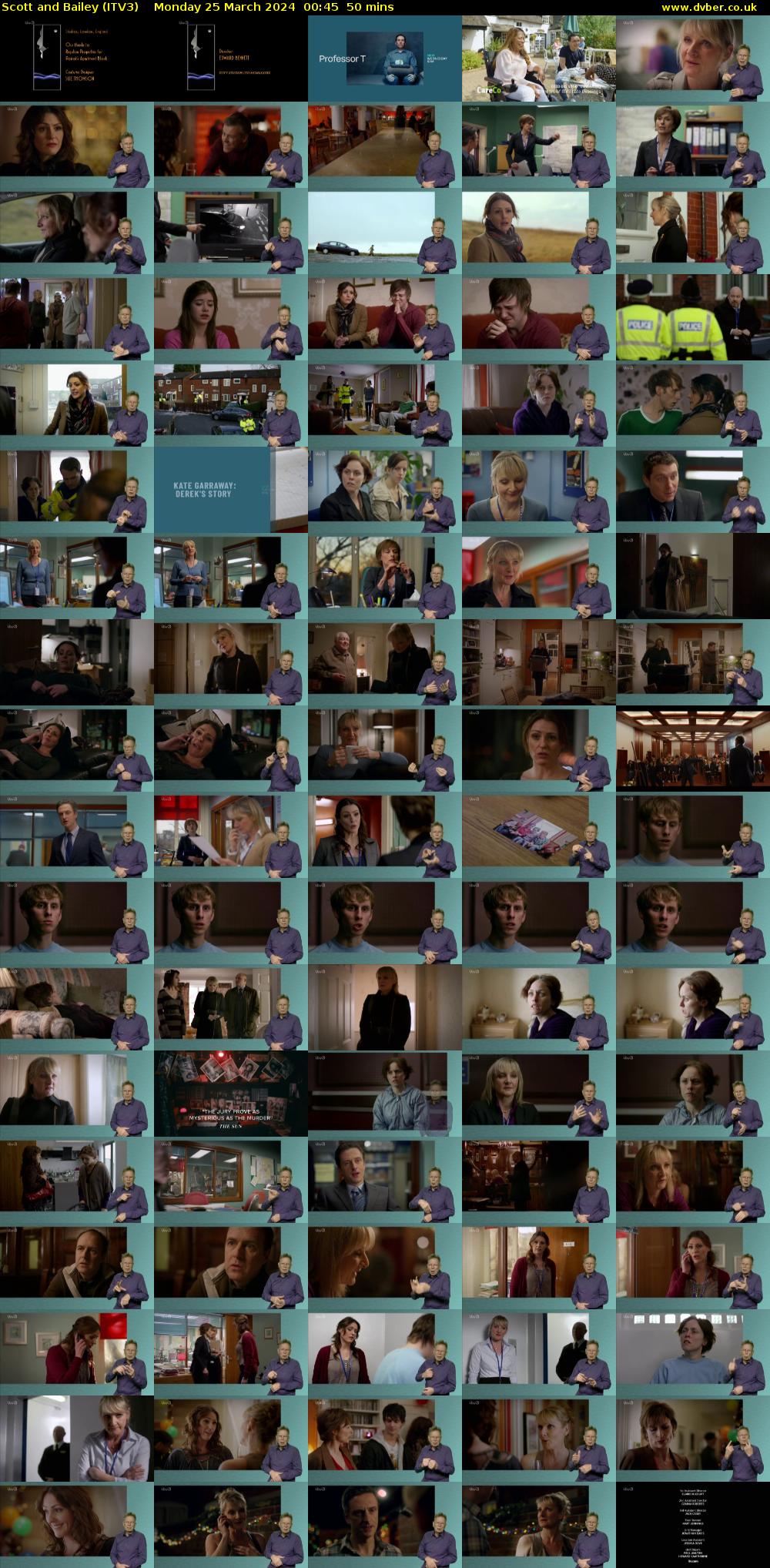 Scott and Bailey (ITV3) Monday 25 March 2024 00:45 - 01:35