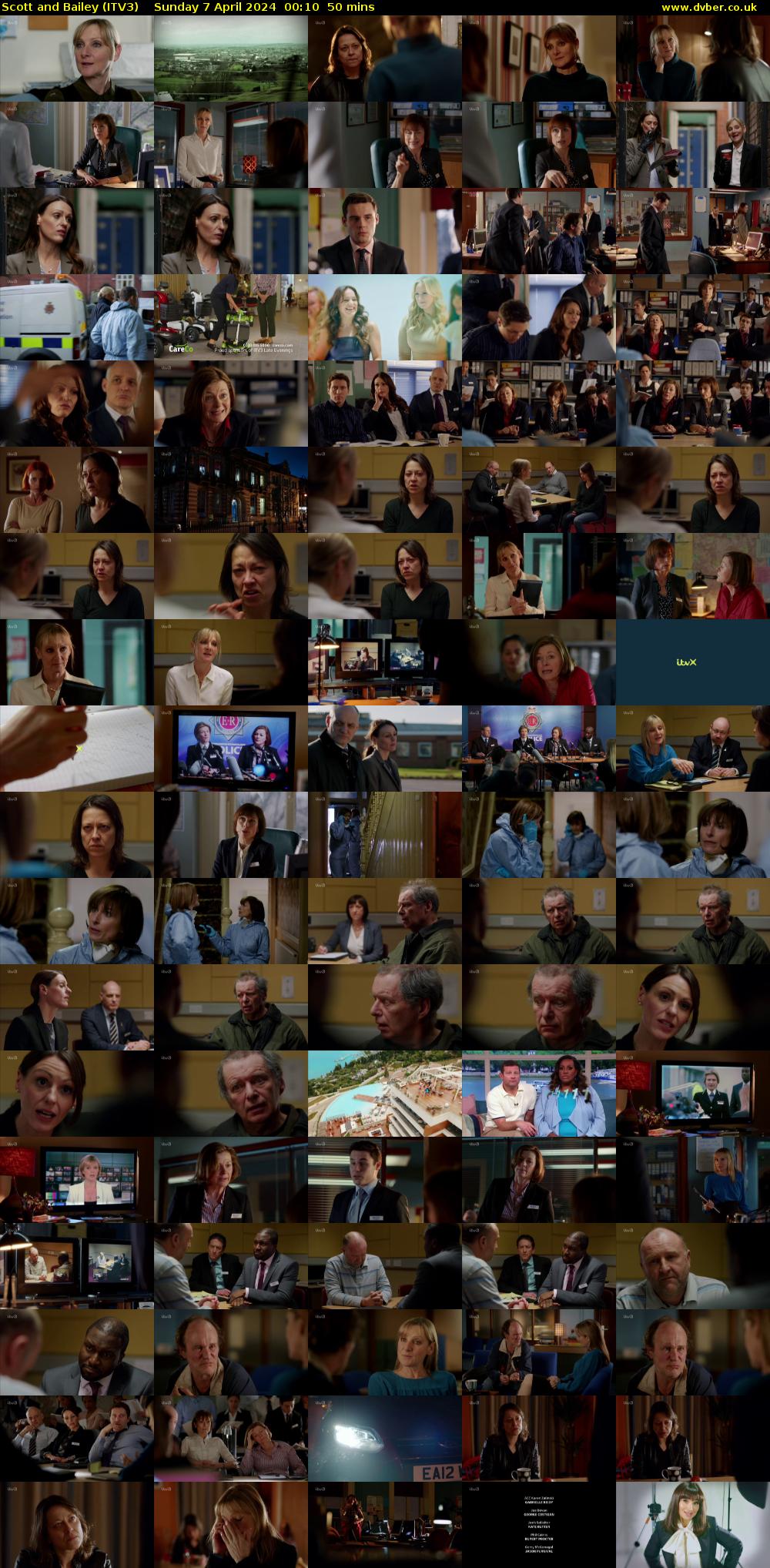 Scott and Bailey (ITV3) Sunday 7 April 2024 00:10 - 01:00