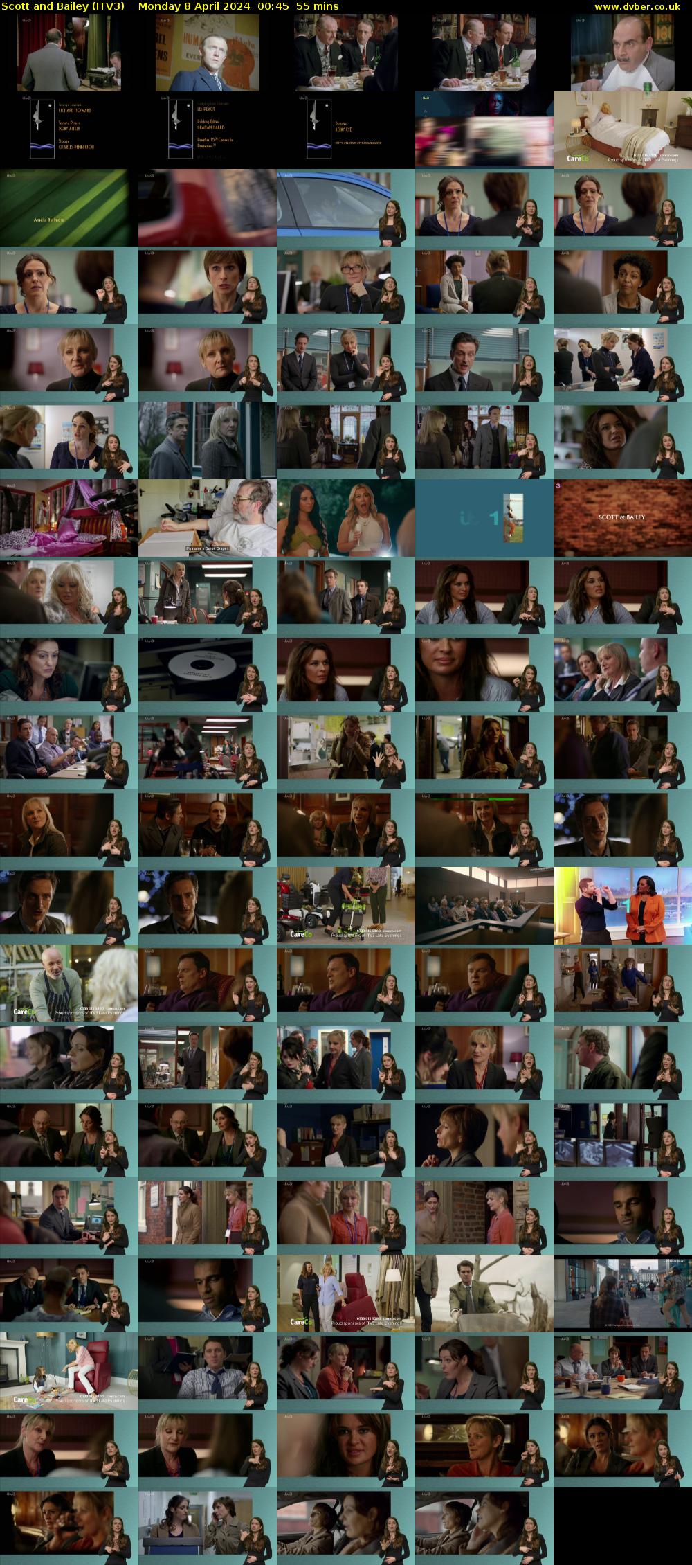 Scott and Bailey (ITV3) Monday 8 April 2024 00:45 - 01:40