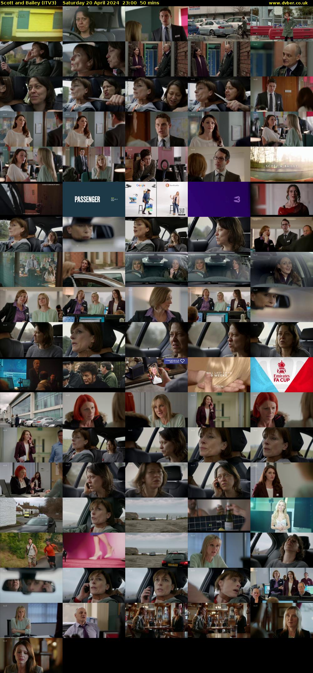 Scott and Bailey (ITV3) Saturday 20 April 2024 23:00 - 23:50