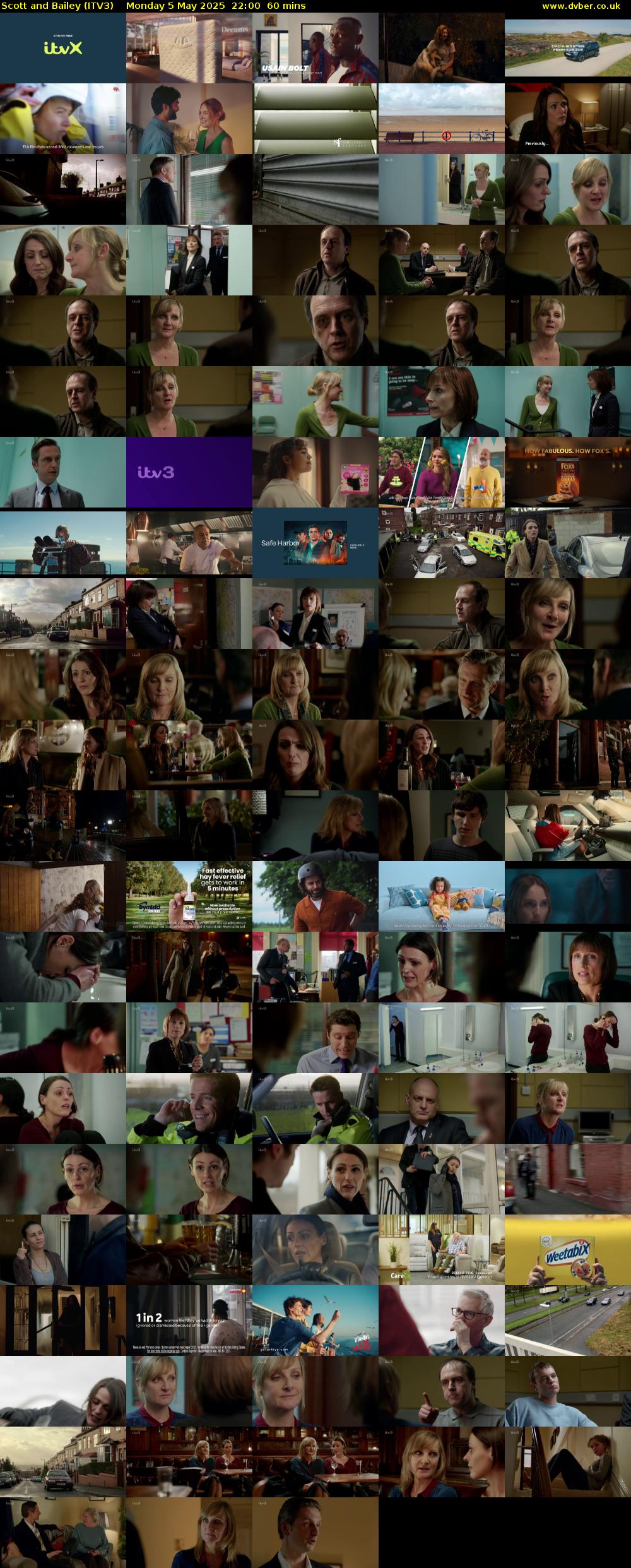Scott and Bailey (ITV3) Monday 5 May 2025 22:00 - 23:00
