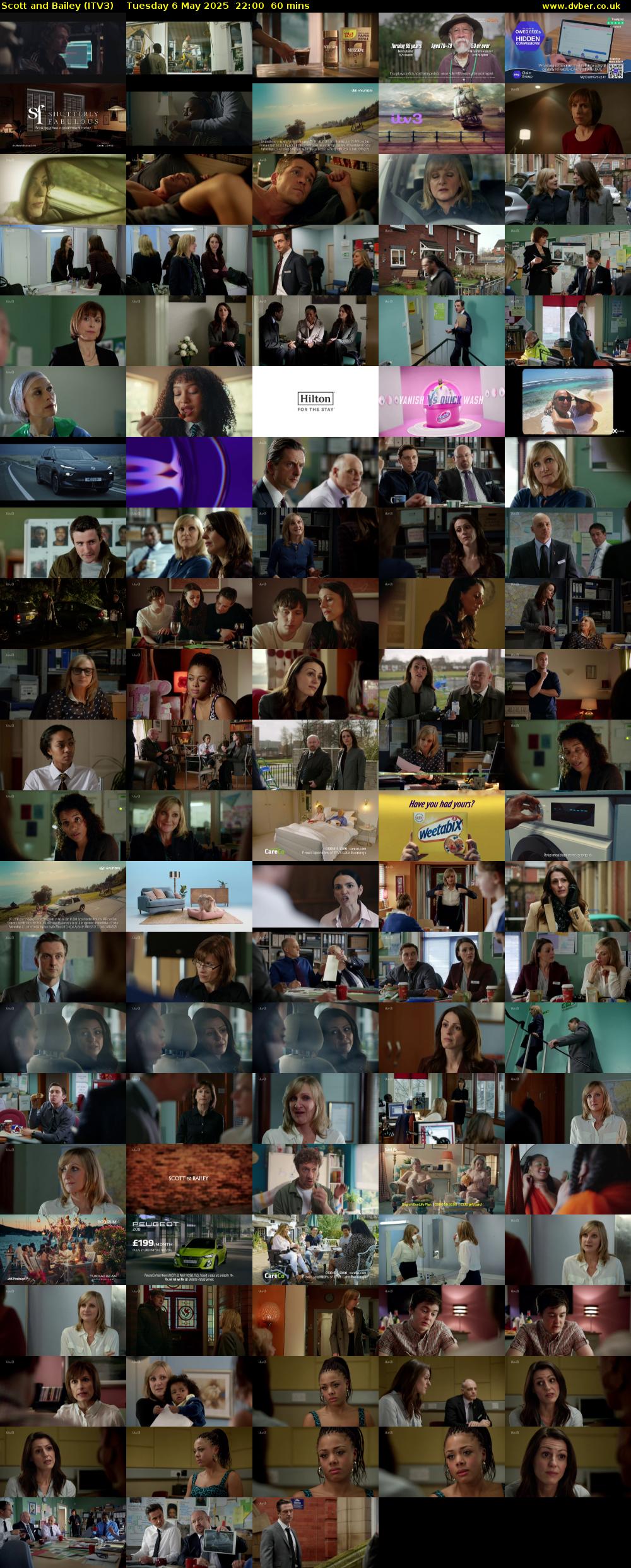 Scott and Bailey (ITV3) Tuesday 6 May 2025 22:00 - 23:00