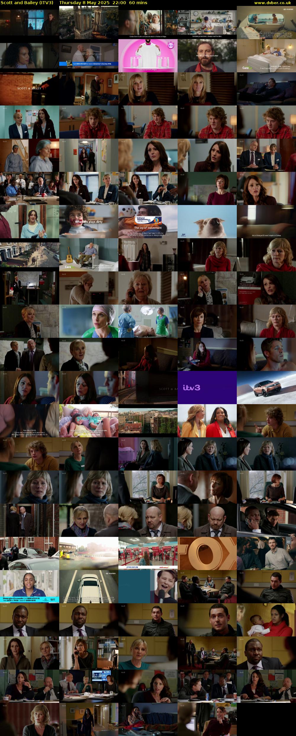 Scott and Bailey (ITV3) Thursday 8 May 2025 22:00 - 23:00