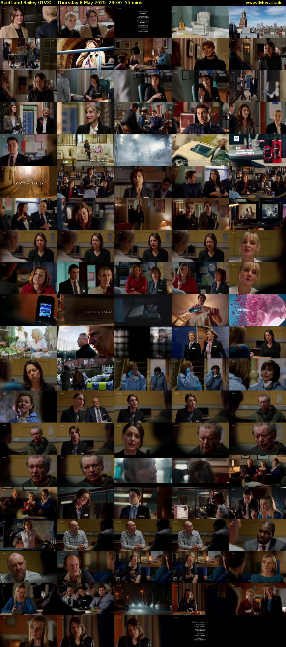 Scott and Bailey (ITV3) Thursday 8 May 2025 23:00 - 23:55