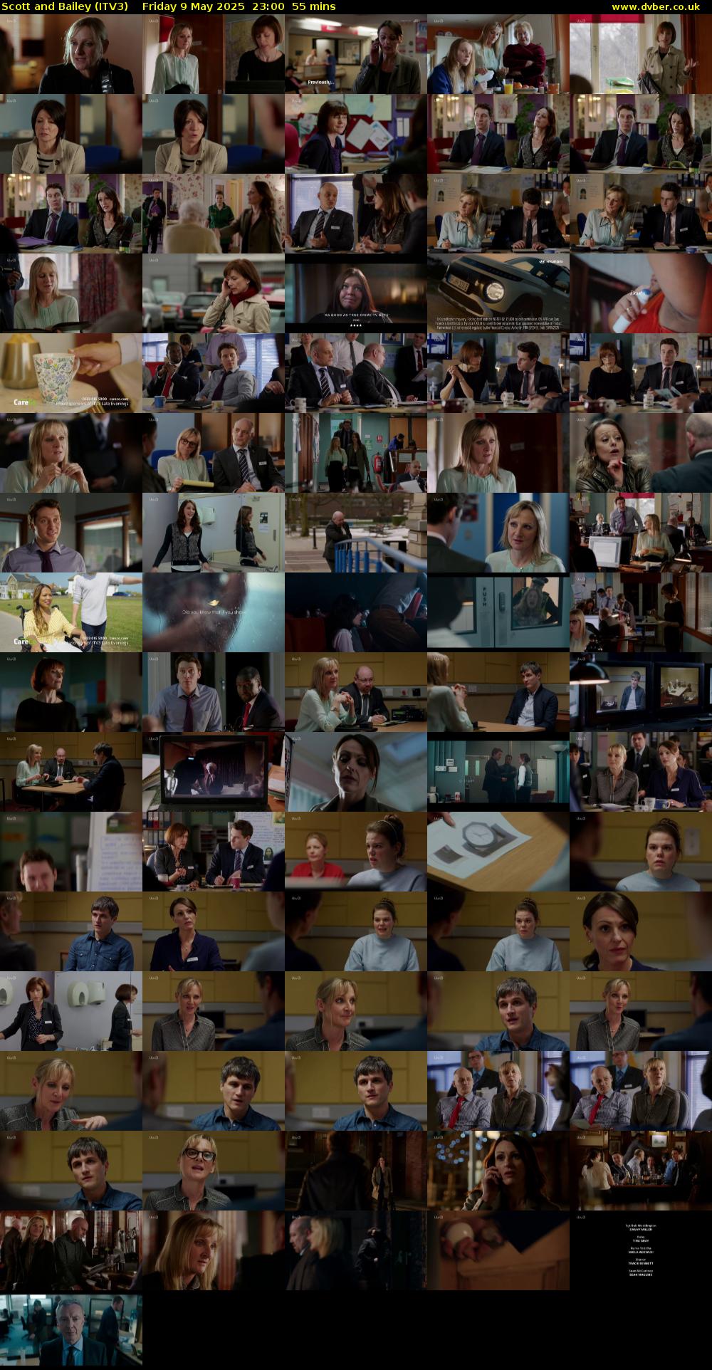 Scott and Bailey (ITV3) Friday 9 May 2025 23:00 - 23:55