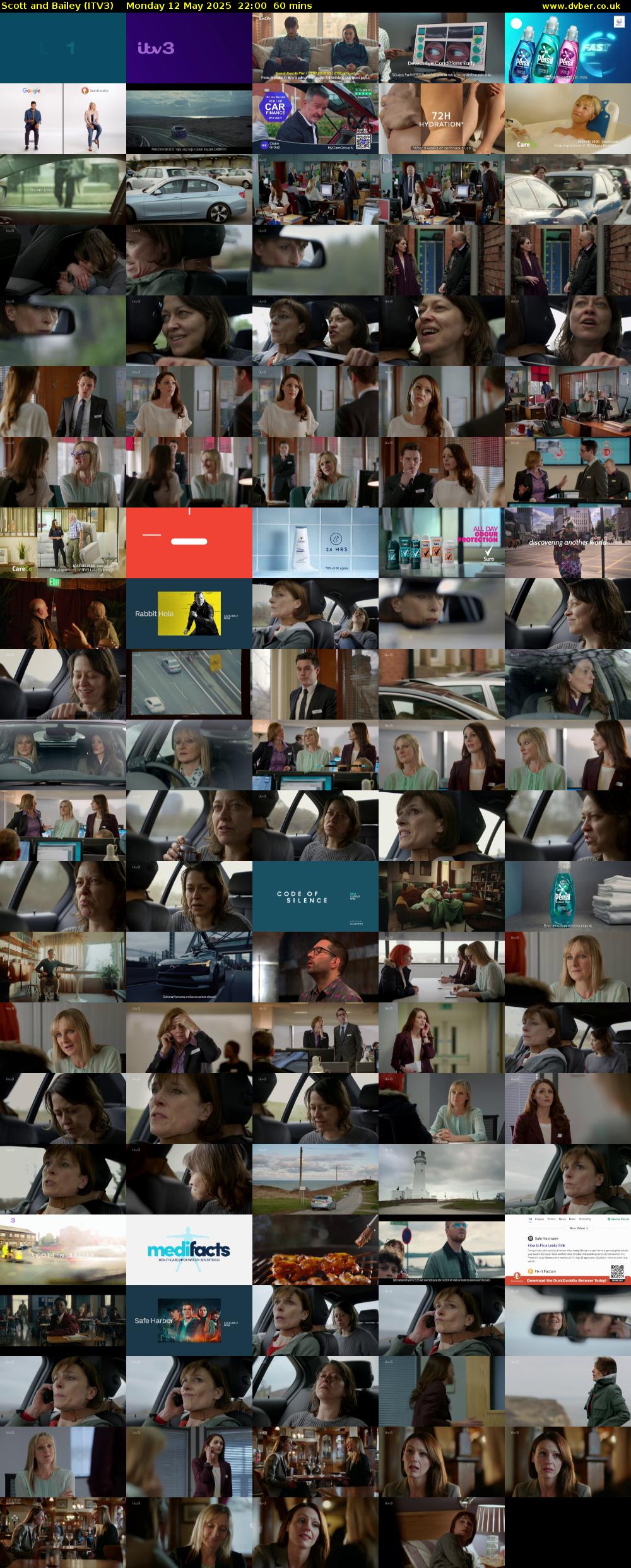 Scott and Bailey (ITV3) Monday 12 May 2025 22:00 - 23:00