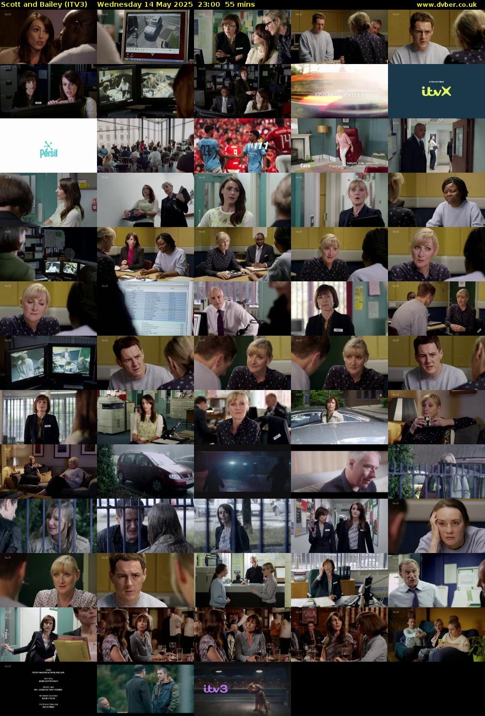 Scott and Bailey (ITV3) Wednesday 14 May 2025 23:00 - 23:55
