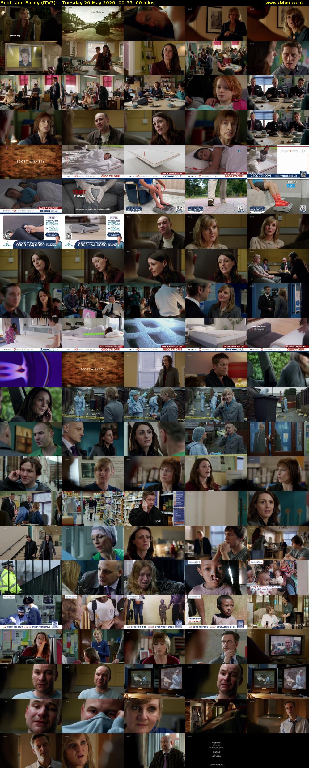 Scott and Bailey (ITV3) Tuesday 26 May 2026 00:55 - 01:55