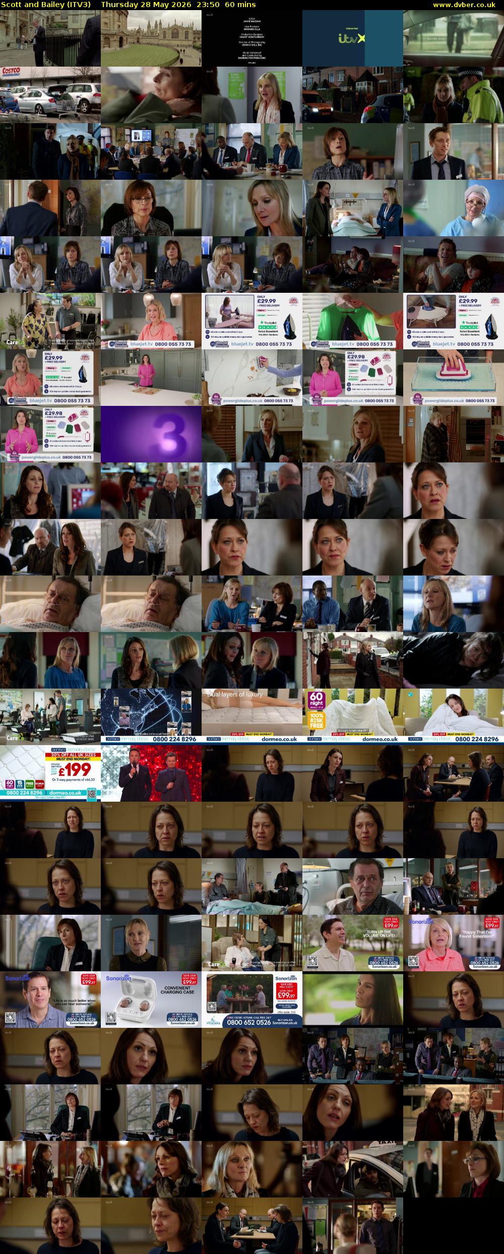 Scott and Bailey (ITV3) Thursday 28 May 2026 23:50 - 00:50