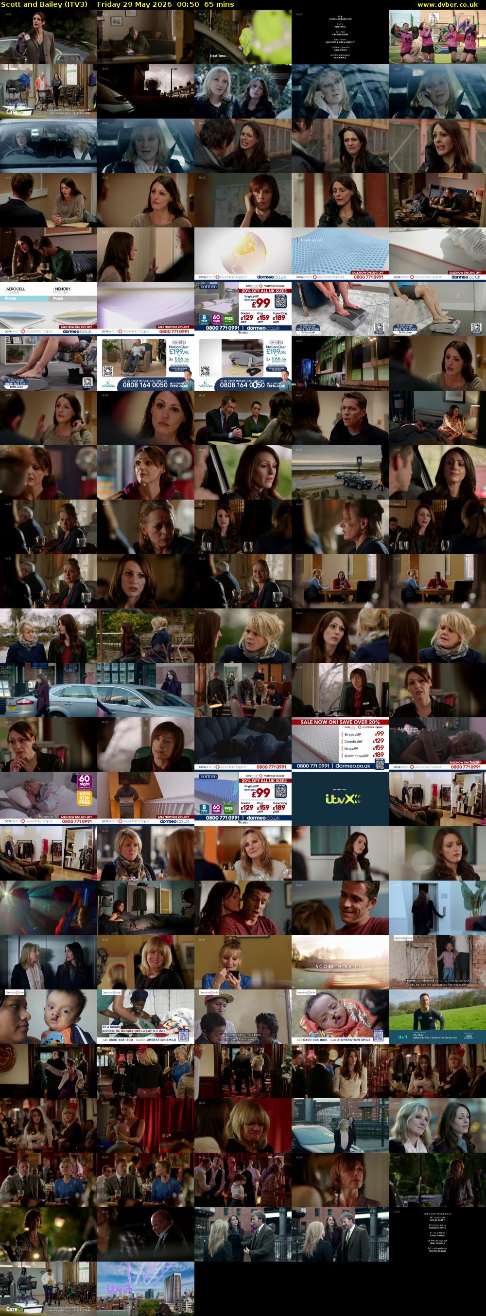 Scott and Bailey (ITV3) Friday 29 May 2026 00:50 - 01:55
