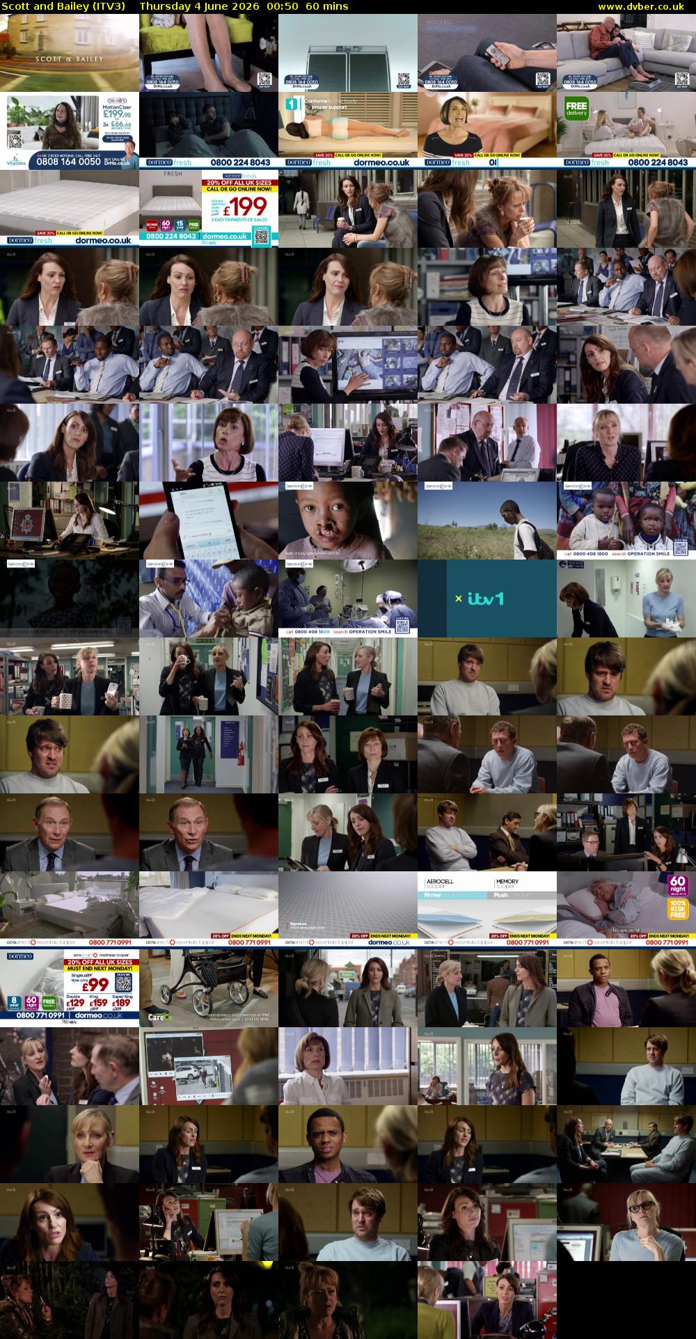 Scott and Bailey (ITV3) Thursday 4 June 2026 00:50 - 01:50