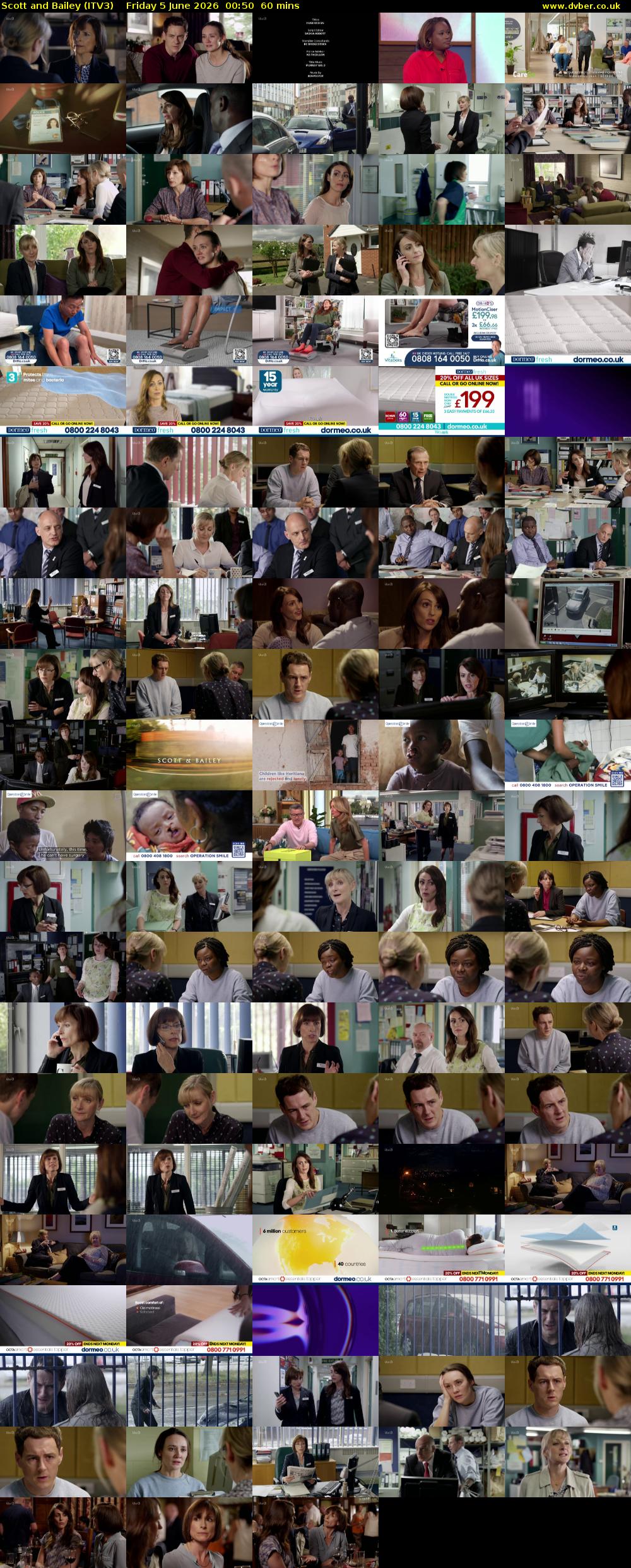 Scott and Bailey (ITV3) Friday 5 June 2026 00:50 - 01:50