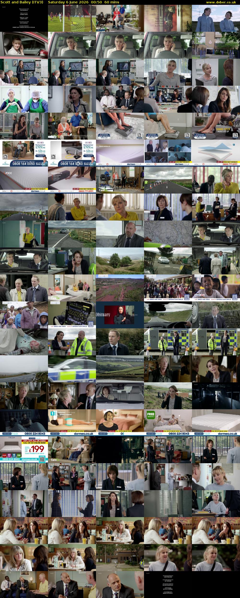 Scott and Bailey (ITV3) Saturday 6 June 2026 00:50 - 01:50