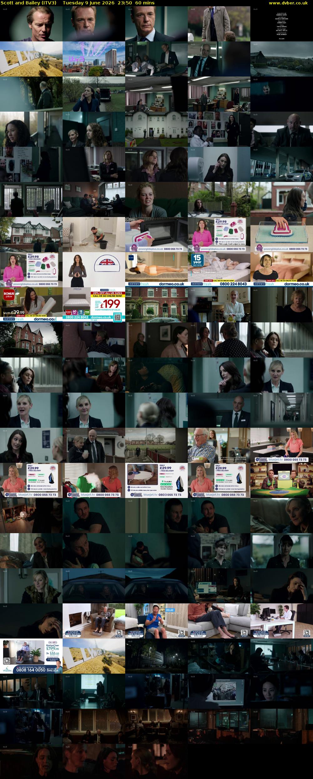 Scott and Bailey (ITV3) Tuesday 9 June 2026 23:50 - 00:50