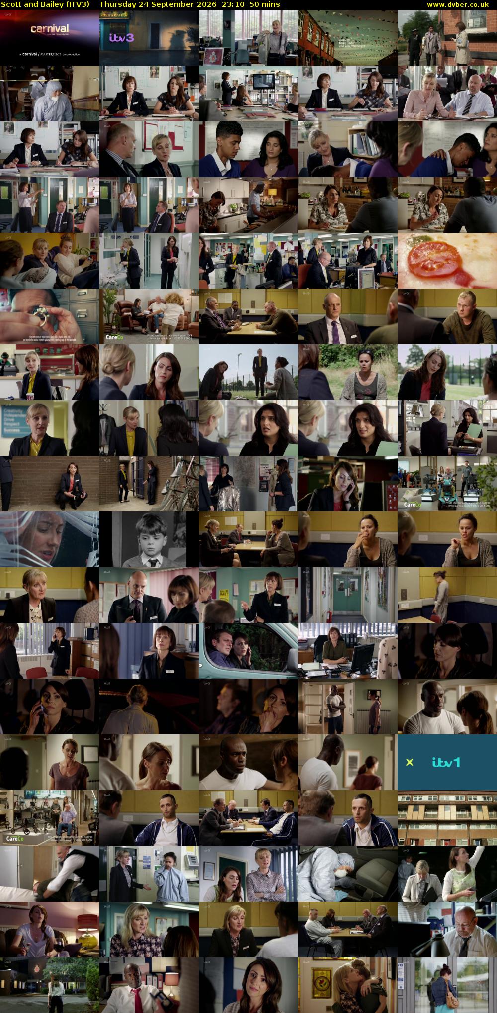Scott and Bailey (ITV3) Thursday 24 September 2026 23:10 - 00:00