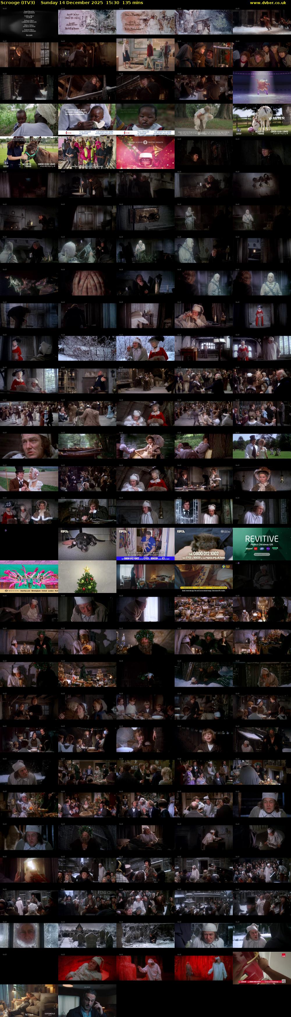 Scrooge (ITV3) Sunday 14 December 2025 15:30 - 17:45
