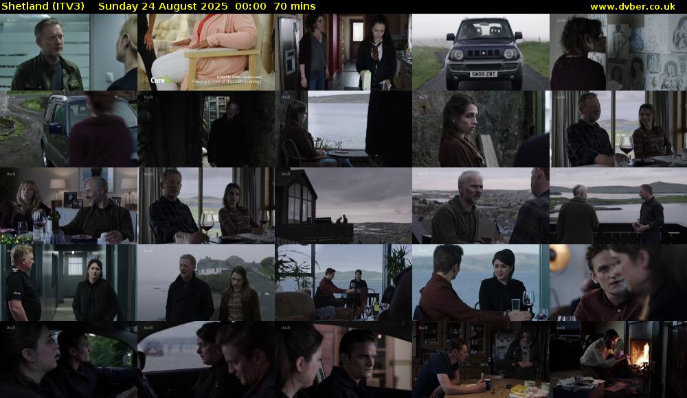 Shetland (ITV3) Sunday 24 August 2025 00:00 - 01:10