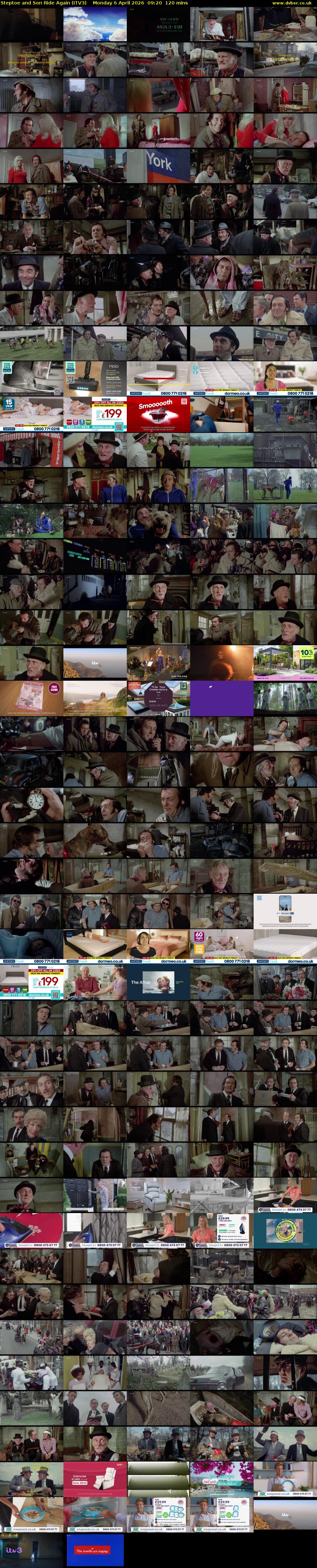 Steptoe and Son Ride Again (ITV3) Monday 6 April 2026 09:20 - 11:20
