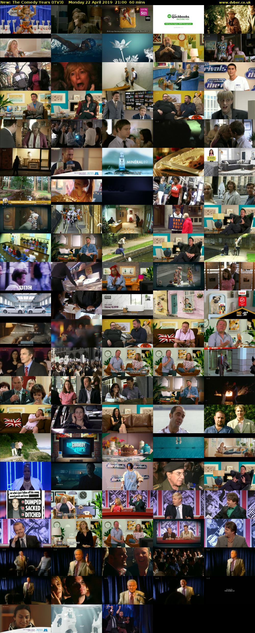 The Comedy Years (ITV3) Monday 22 April 2019 21:00 - 22:00