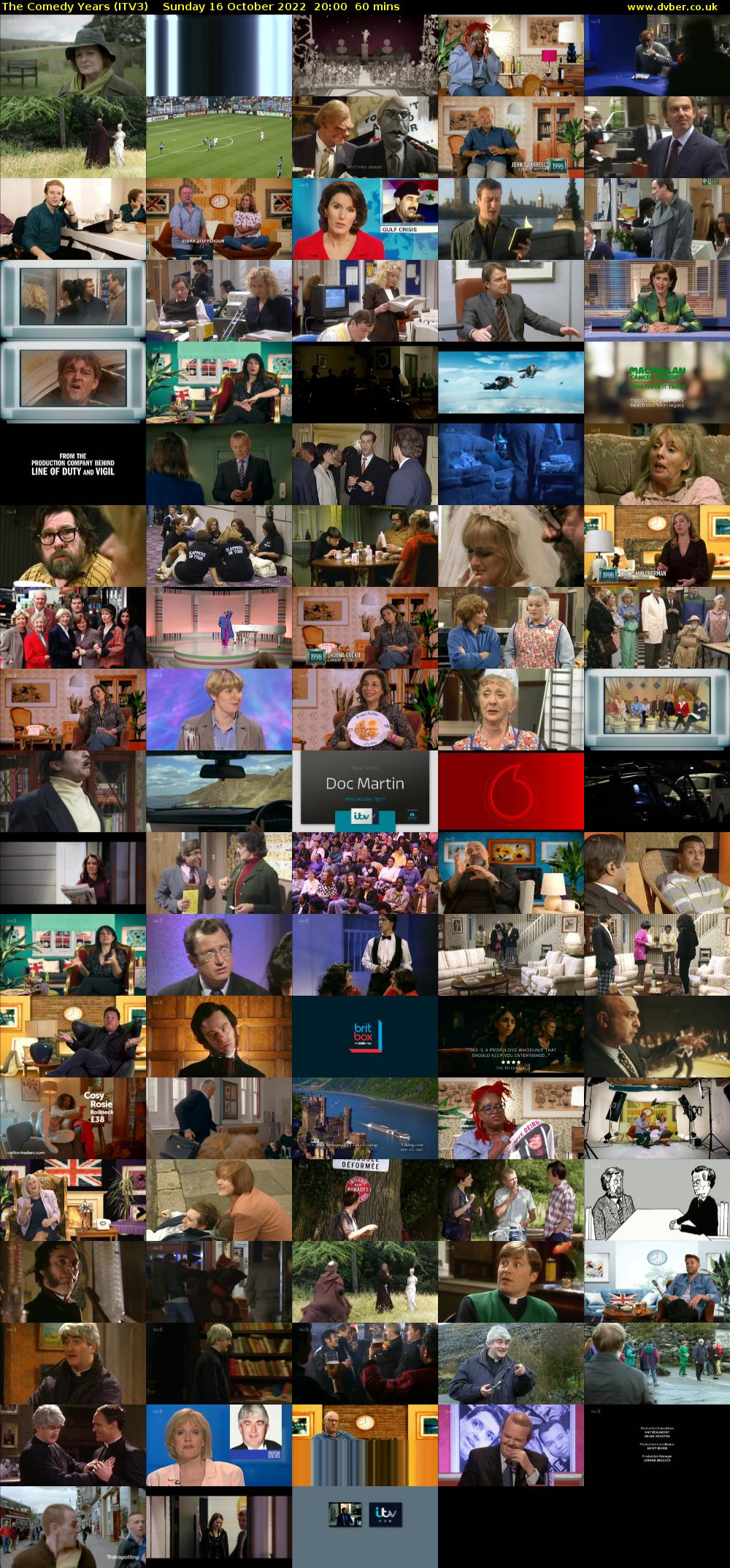 The Comedy Years (ITV3) Sunday 16 October 2022 20:00 - 21:00
