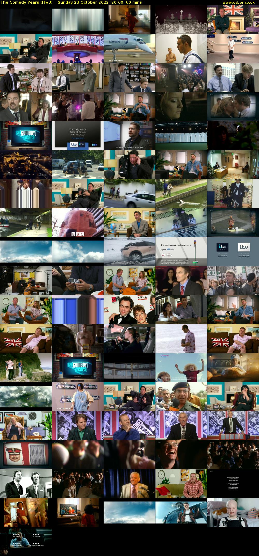 The Comedy Years (ITV3) Sunday 23 October 2022 20:00 - 21:00