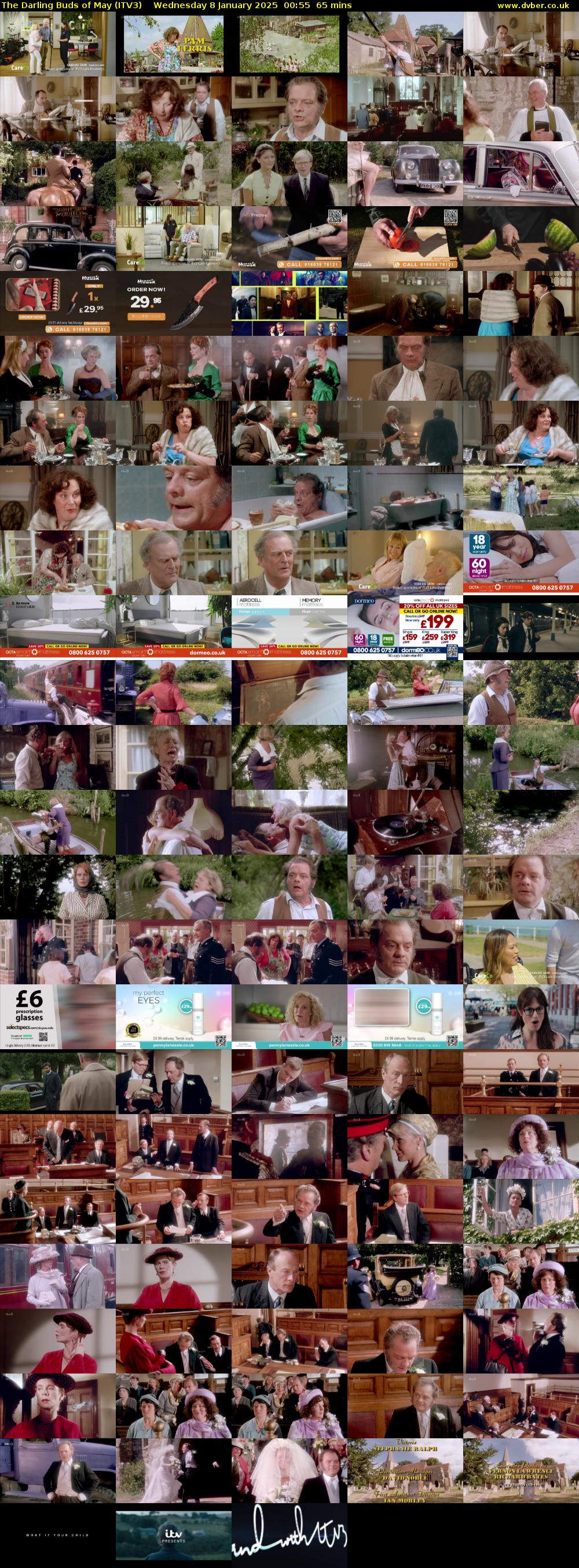 The Darling Buds of May (ITV3) Wednesday 8 January 2025 00:55 - 02:00