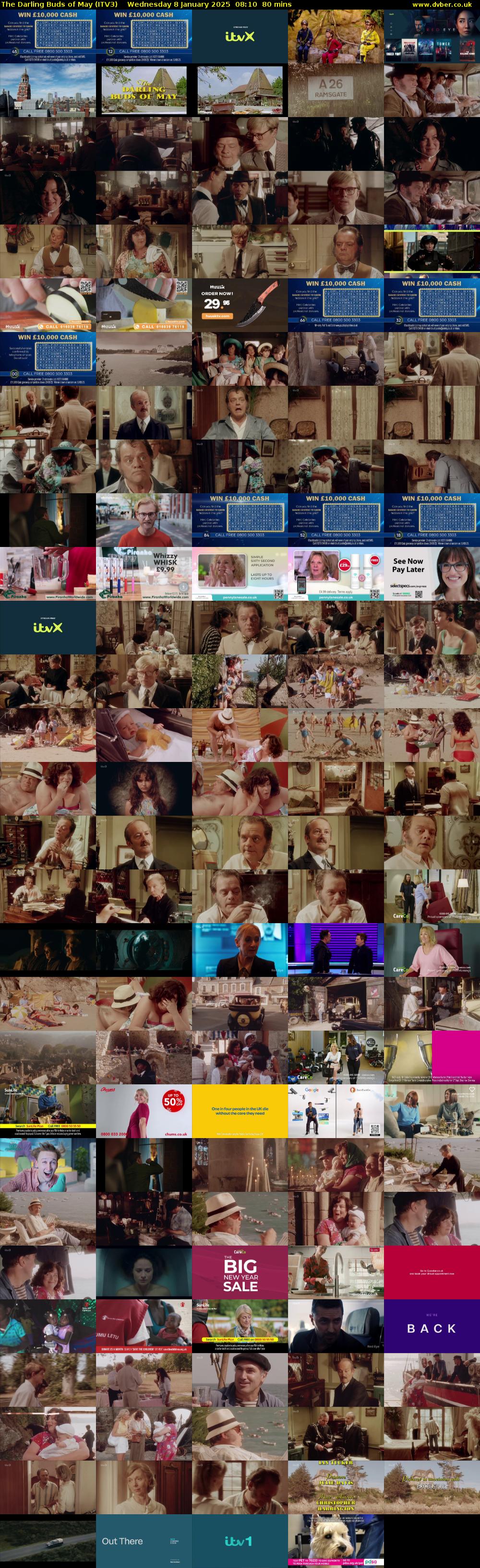 The Darling Buds of May (ITV3) Wednesday 8 January 2025 08:10 - 09:30