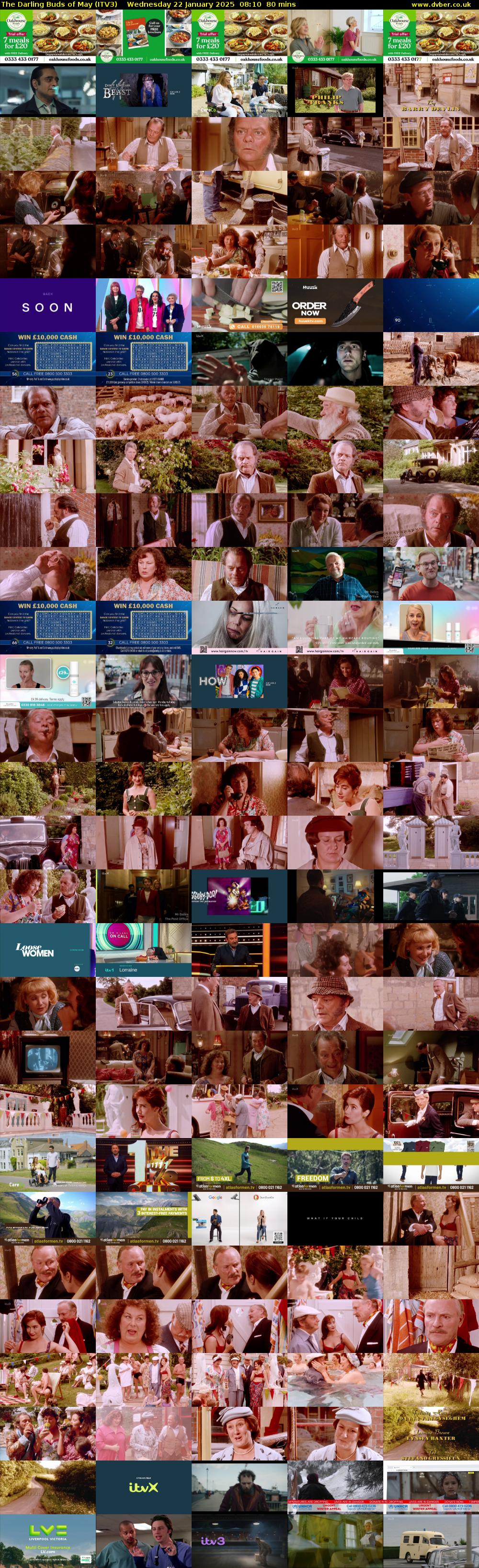 The Darling Buds of May (ITV3) Wednesday 22 January 2025 08:10 - 09:30