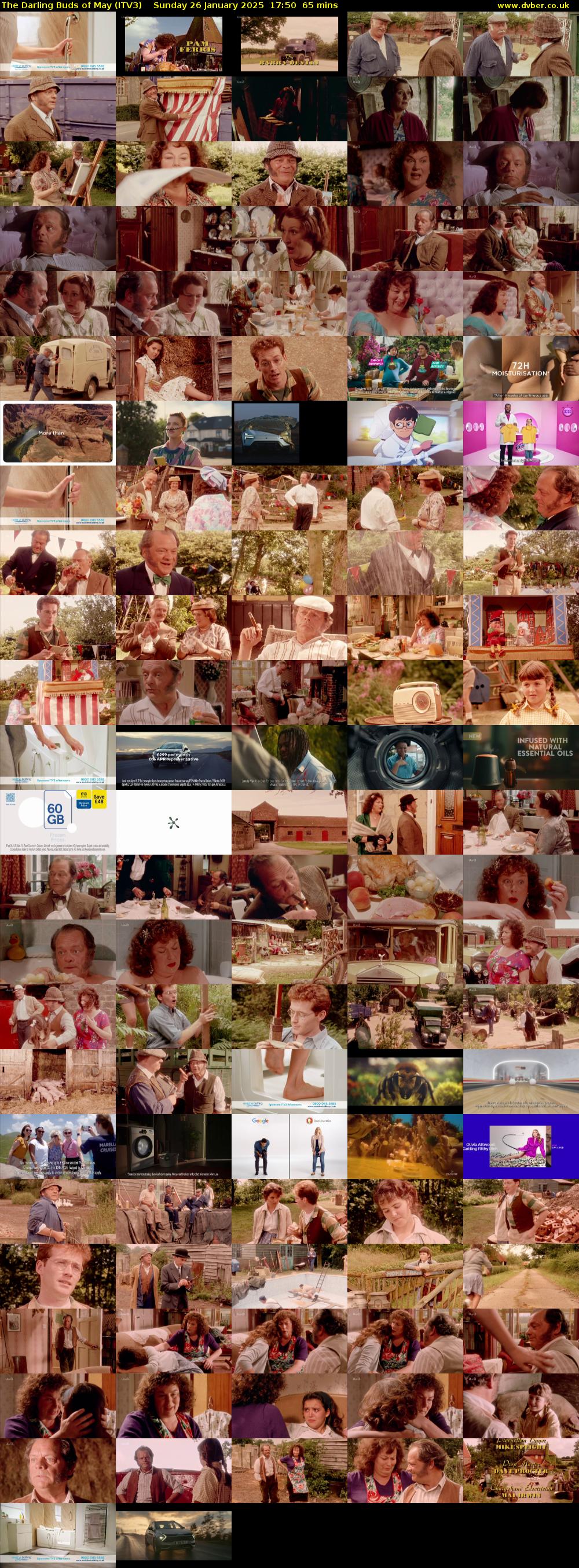 The Darling Buds of May (ITV3) Sunday 26 January 2025 17:50 - 18:55