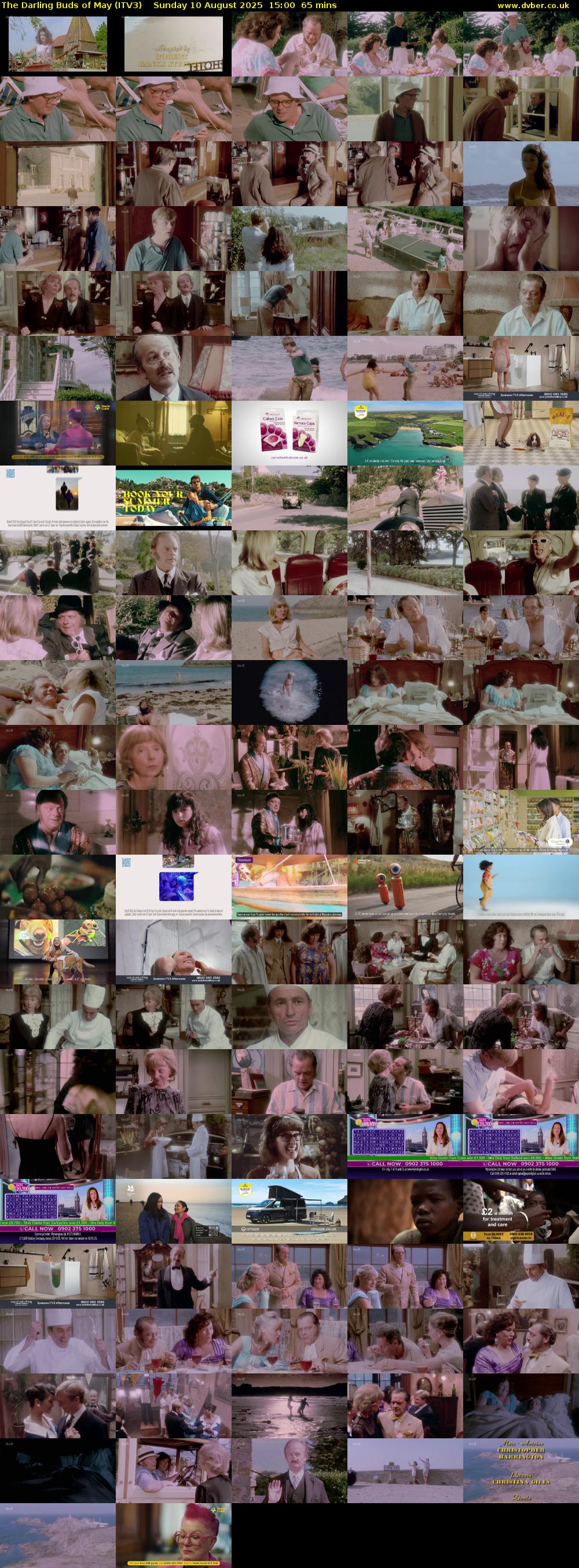 The Darling Buds of May (ITV3) Sunday 10 August 2025 15:00 - 16:05