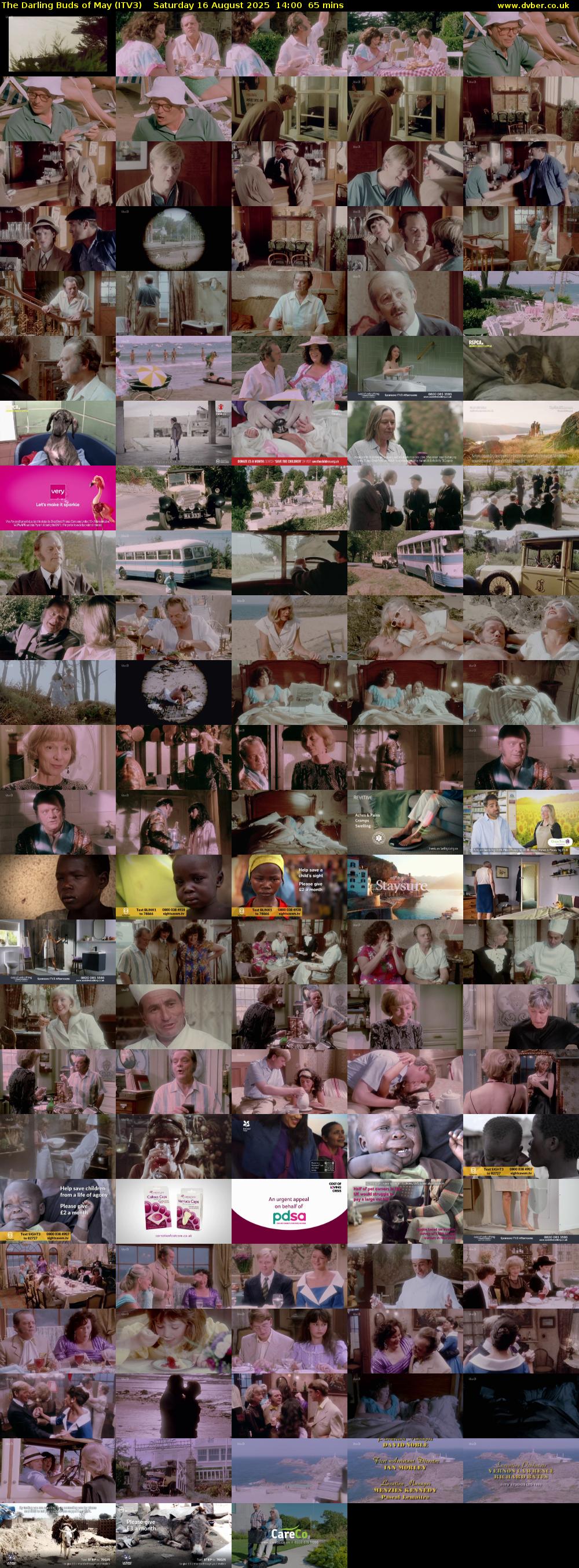 The Darling Buds of May (ITV3) Saturday 16 August 2025 14:00 - 15:05