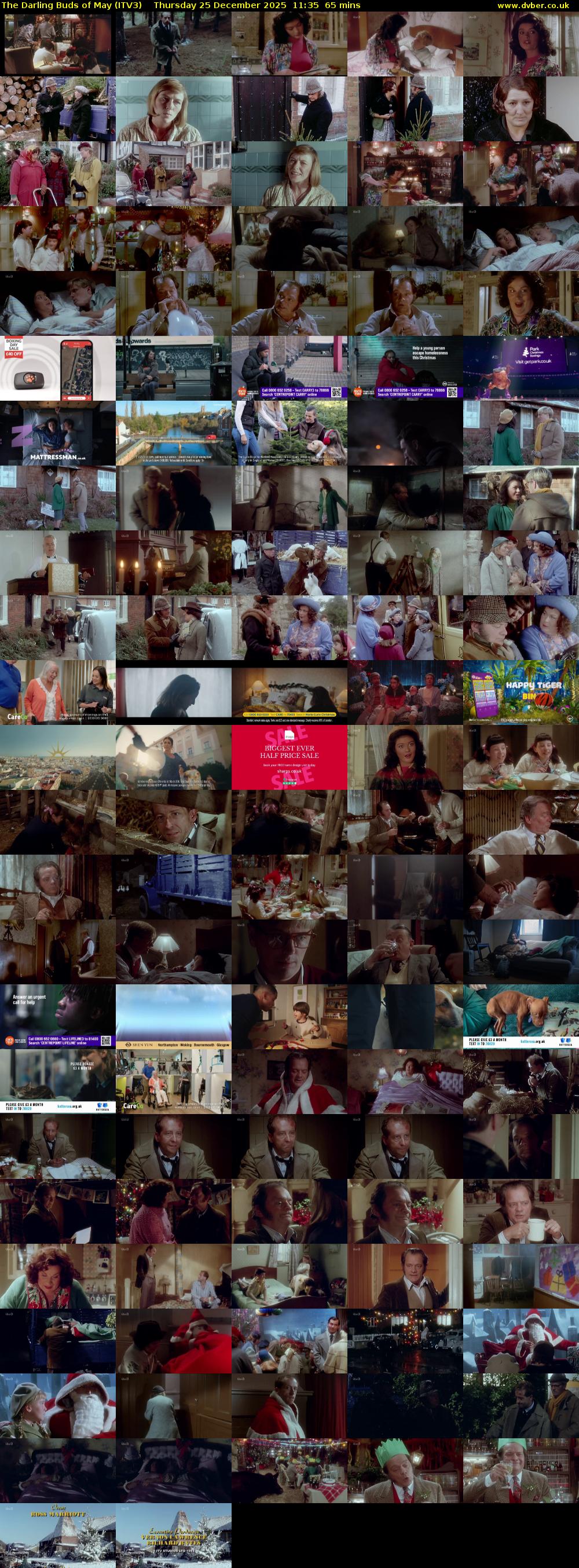 The Darling Buds of May (ITV3) Thursday 25 December 2025 11:35 - 12:40