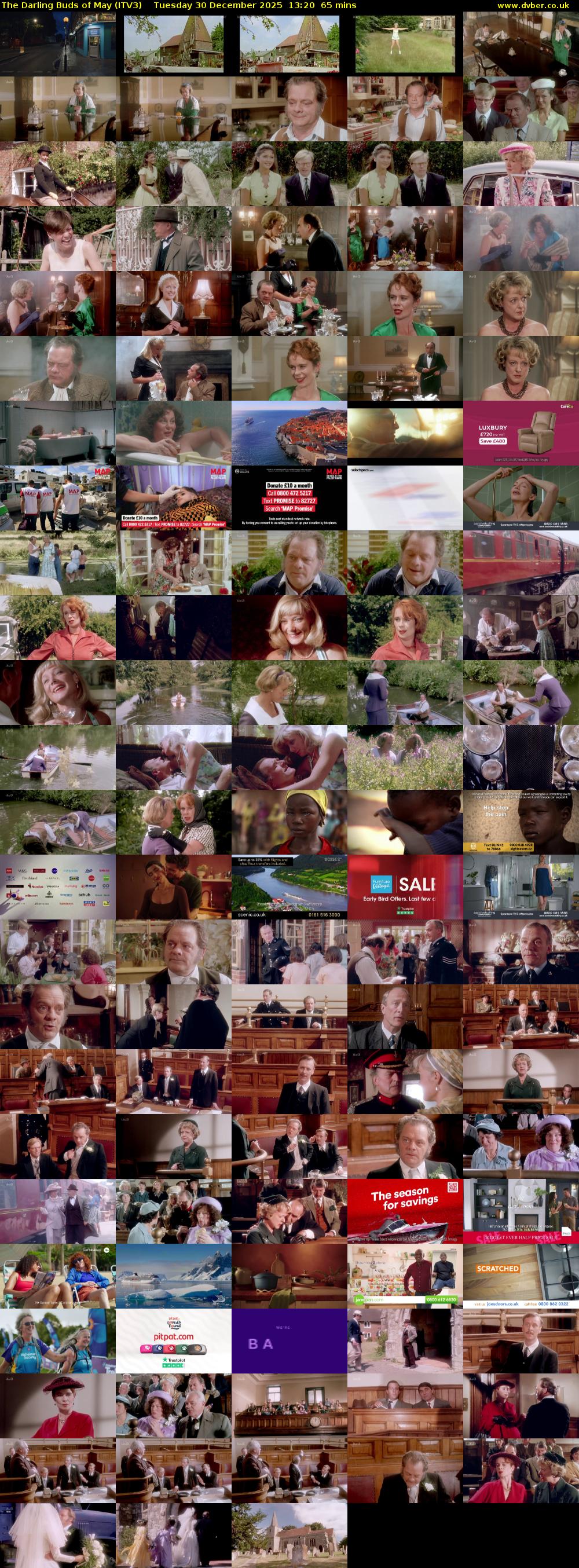 The Darling Buds of May (ITV3) Tuesday 30 December 2025 13:20 - 14:25