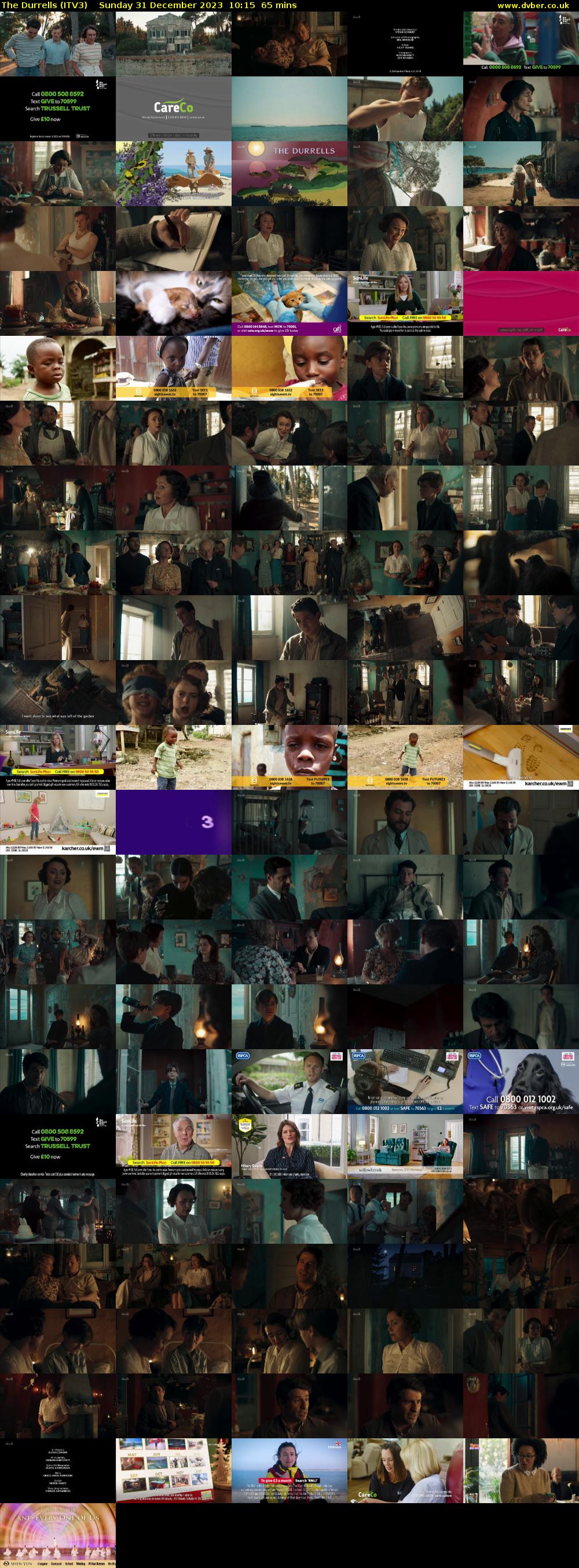 The Durrells (ITV3) Sunday 31 December 2023 10:15 - 11:20