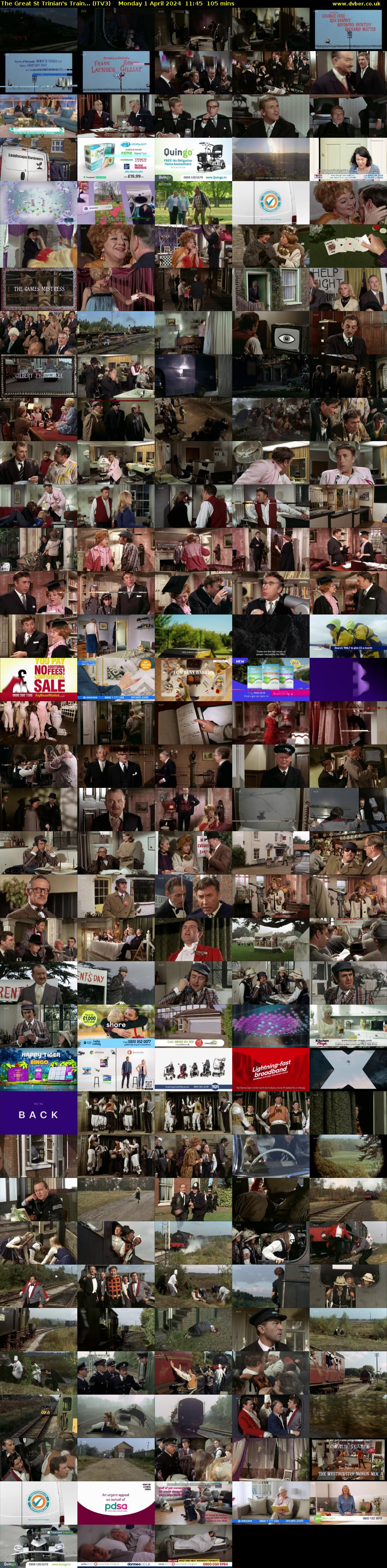 The Great St Trinian's Train... (ITV3) Monday 1 April 2024 11:45 - 13:30