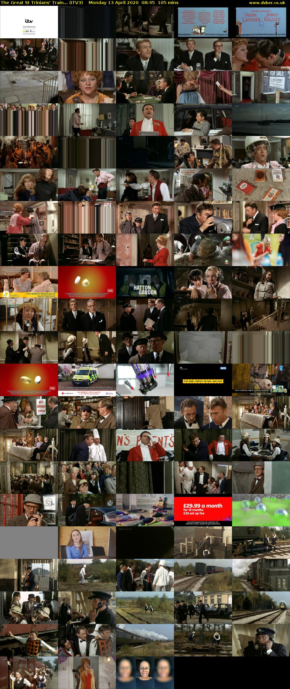 The Great St Trinians' Train... (ITV3) Monday 13 April 2020 08:45 - 10:30