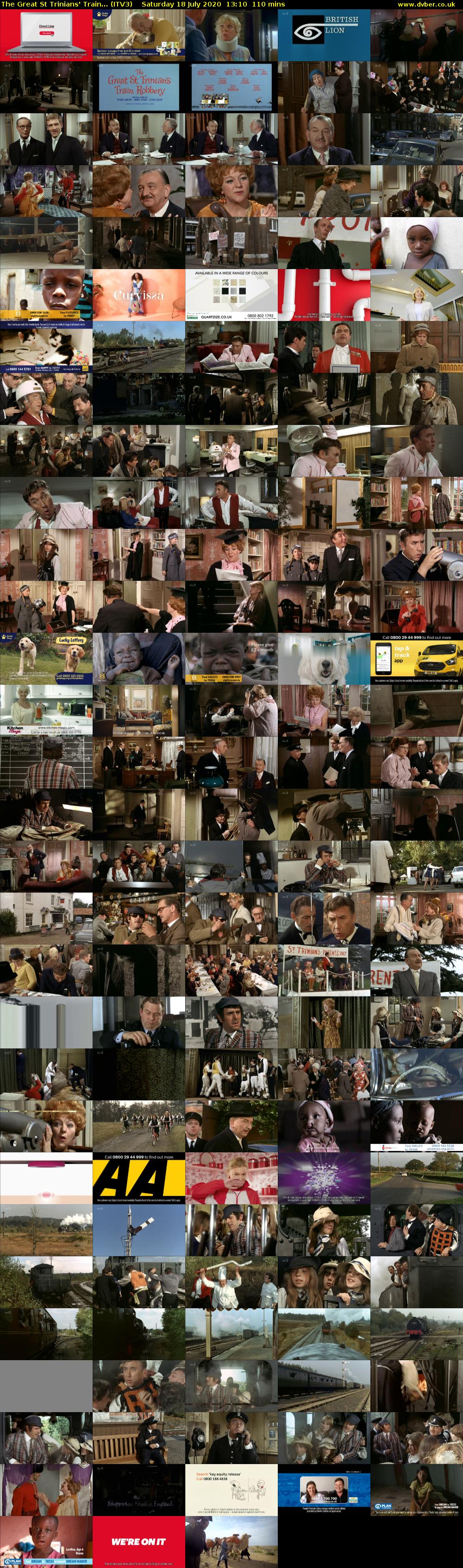 The Great St Trinians' Train... (ITV3) Saturday 18 July 2020 13:10 - 15:00