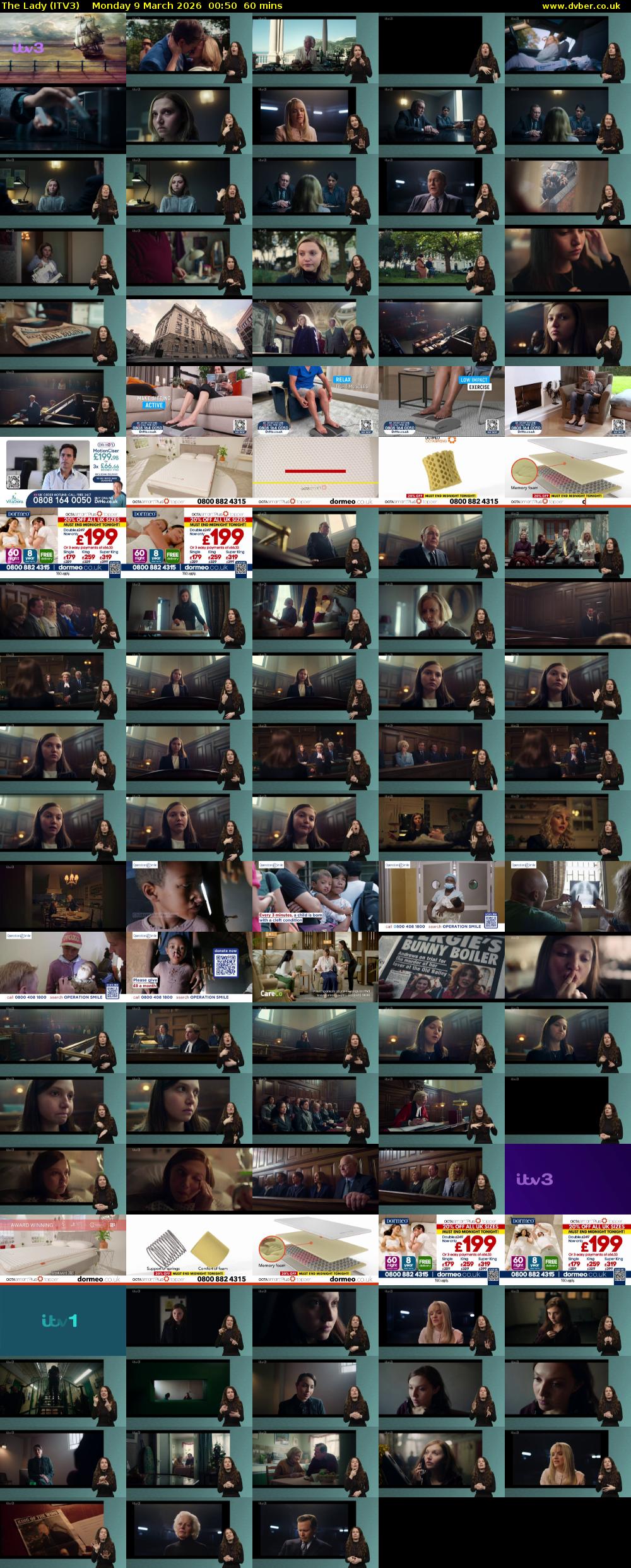 The Lady (ITV3) Monday 9 March 2026 00:50 - 01:50