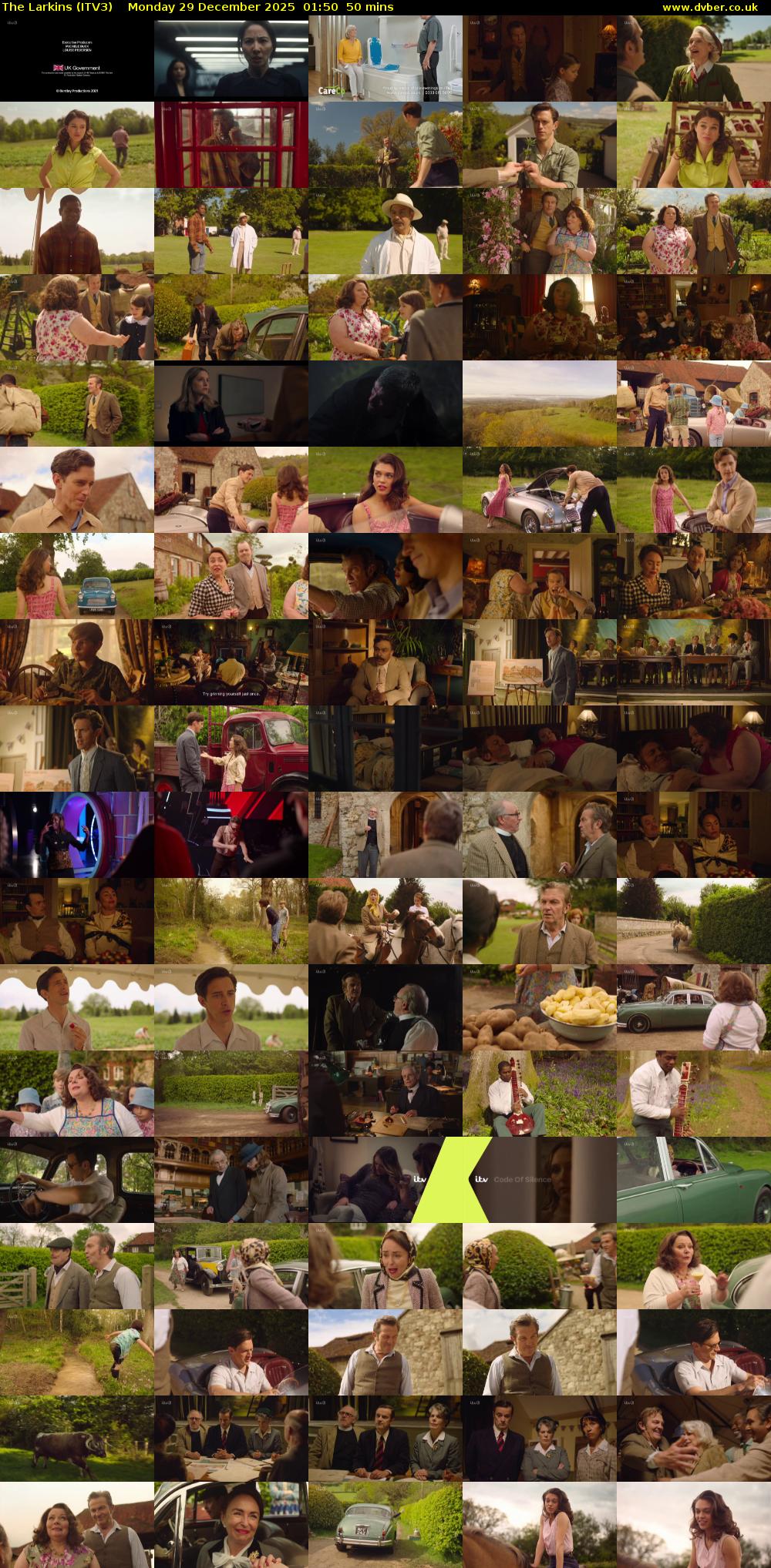 The Larkins (ITV3) Monday 29 December 2025 01:50 - 02:40
