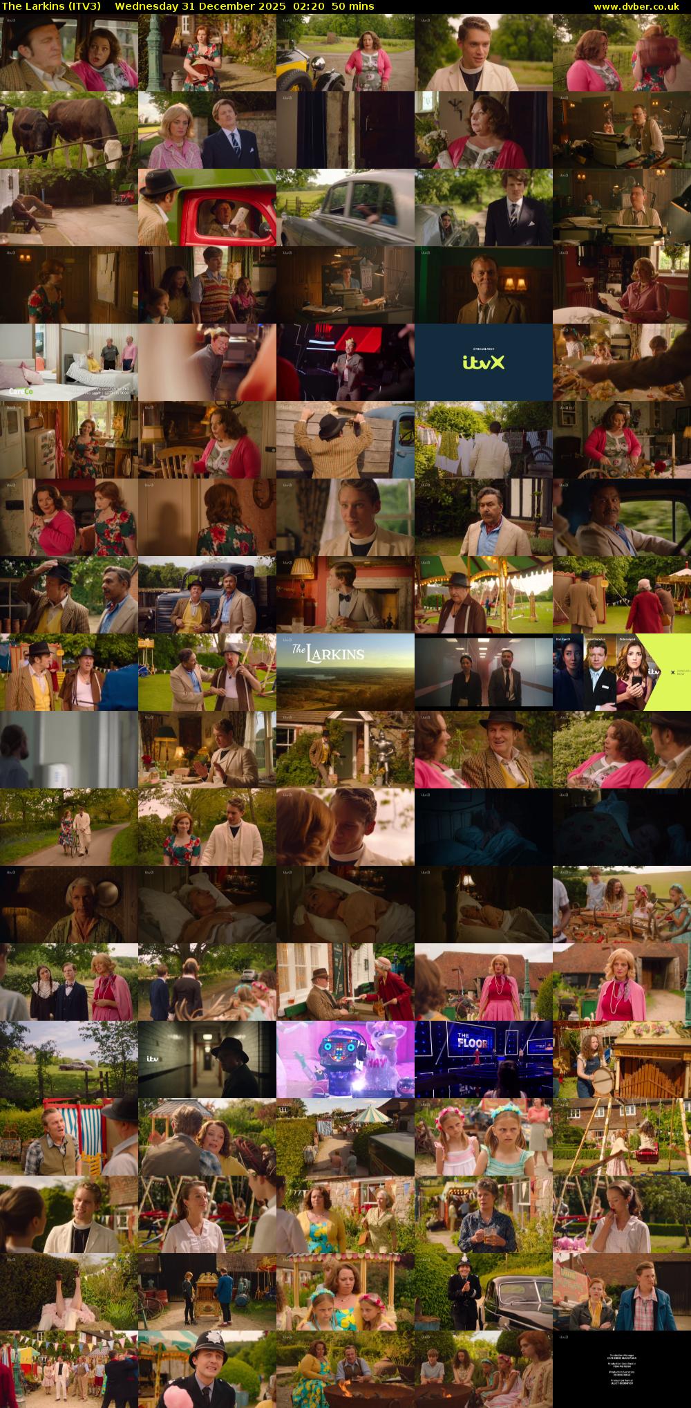 The Larkins (ITV3) Wednesday 31 December 2025 02:20 - 03:10