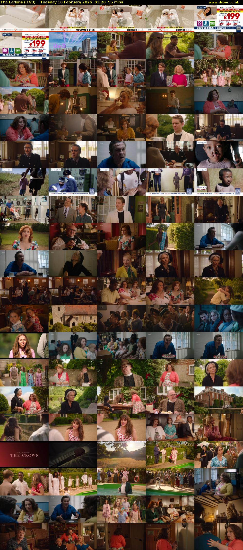 The Larkins (ITV3) Tuesday 10 February 2026 01:20 - 02:15