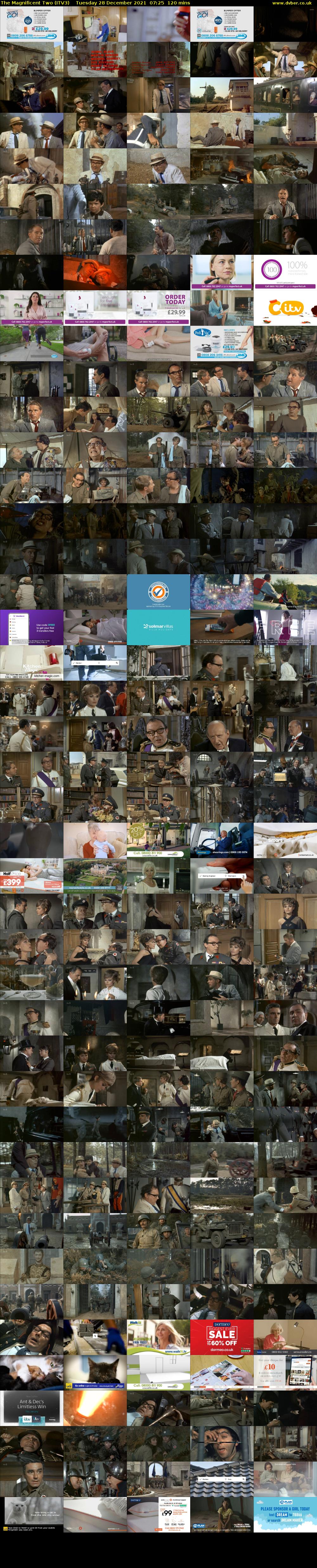 The Magnificent Two (ITV3) Tuesday 28 December 2021 07:25 - 09:25