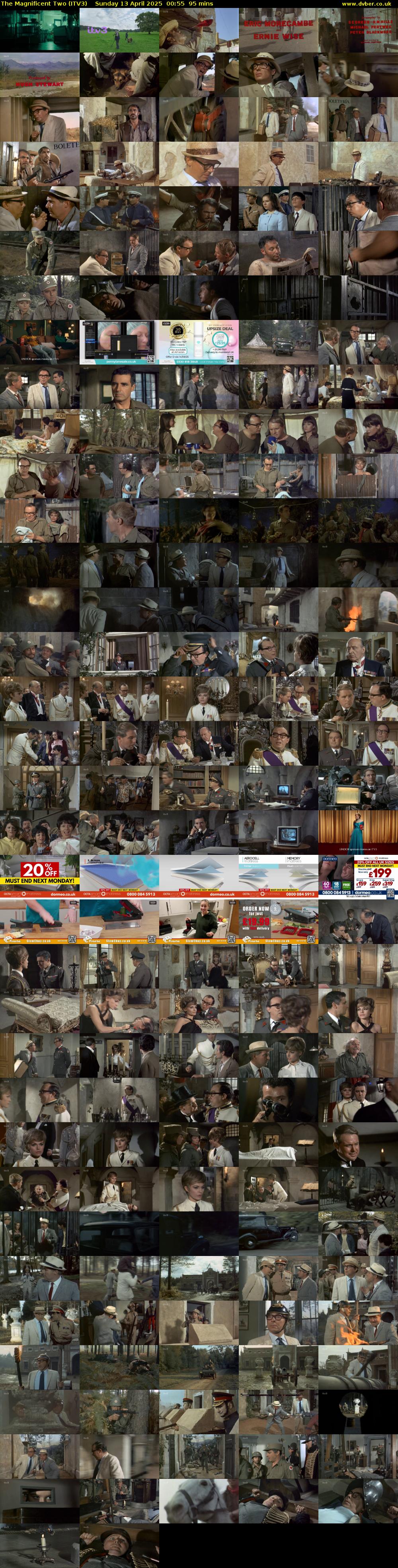 The Magnificent Two (ITV3) Sunday 13 April 2025 00:55 - 02:30