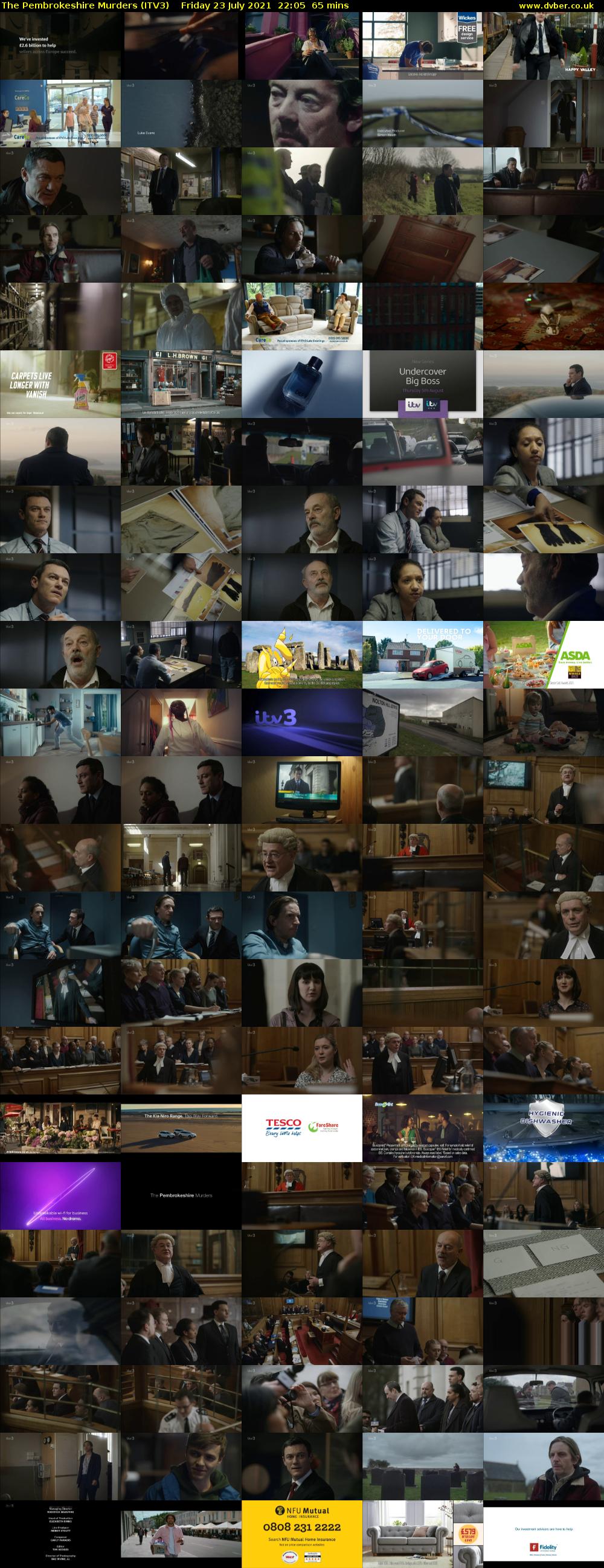 The Pembrokeshire Murders (ITV3) Friday 23 July 2021 22:05 - 23:10