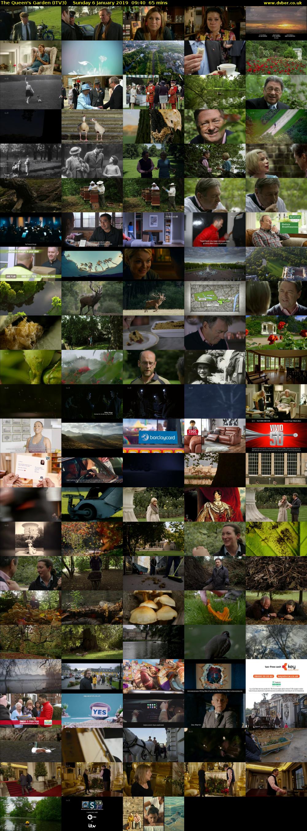 The Queen's Garden (ITV3) Sunday 6 January 2019 09:40 - 10:45