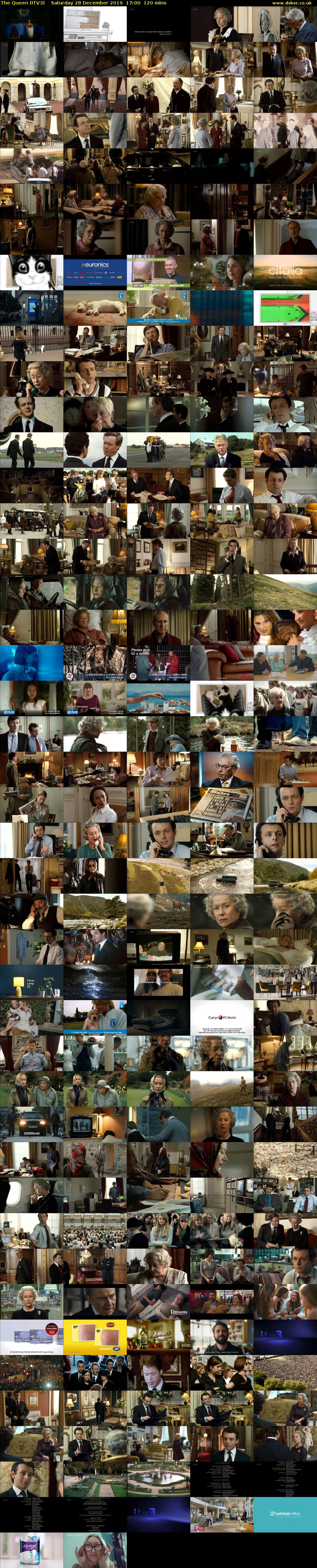 The Queen (ITV3) Saturday 28 December 2019 17:00 - 19:00