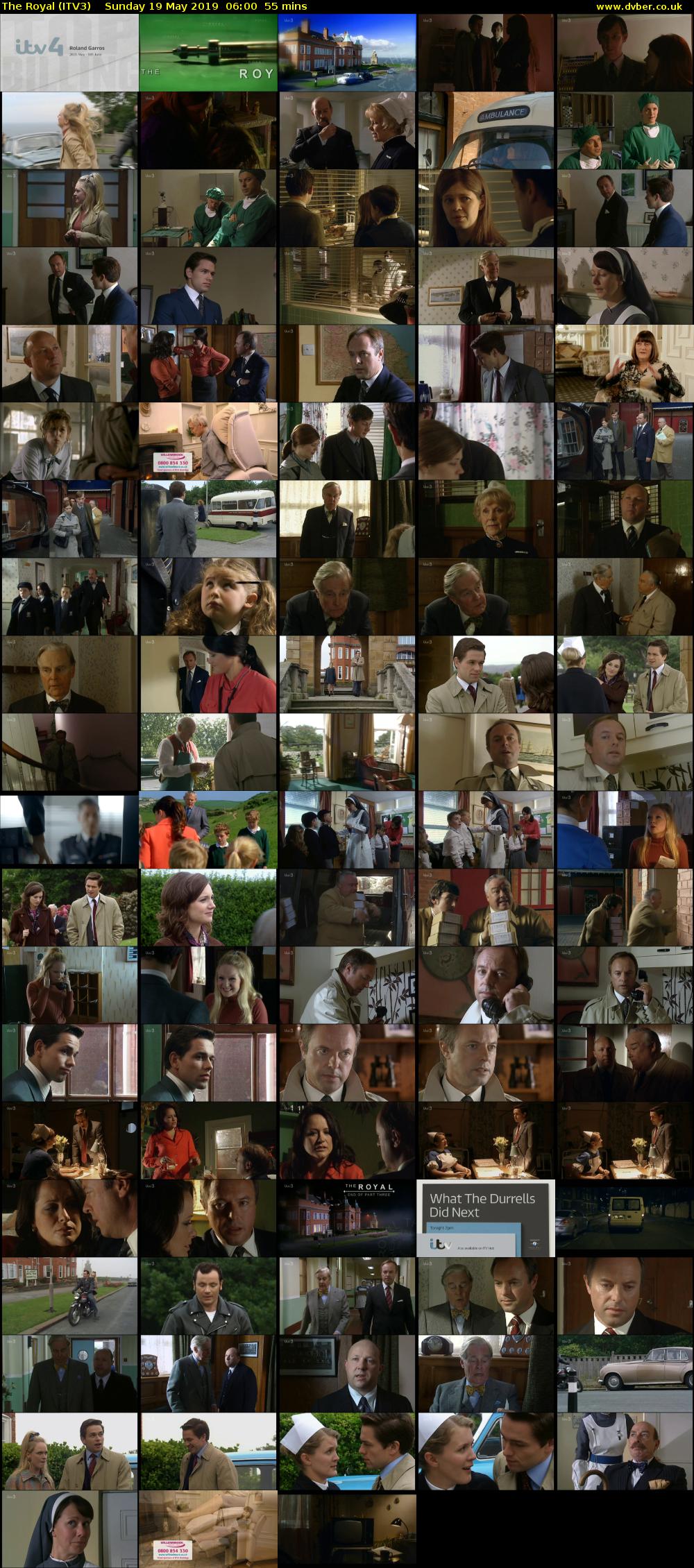 The Royal (ITV3) Sunday 19 May 2019 06:00 - 06:55