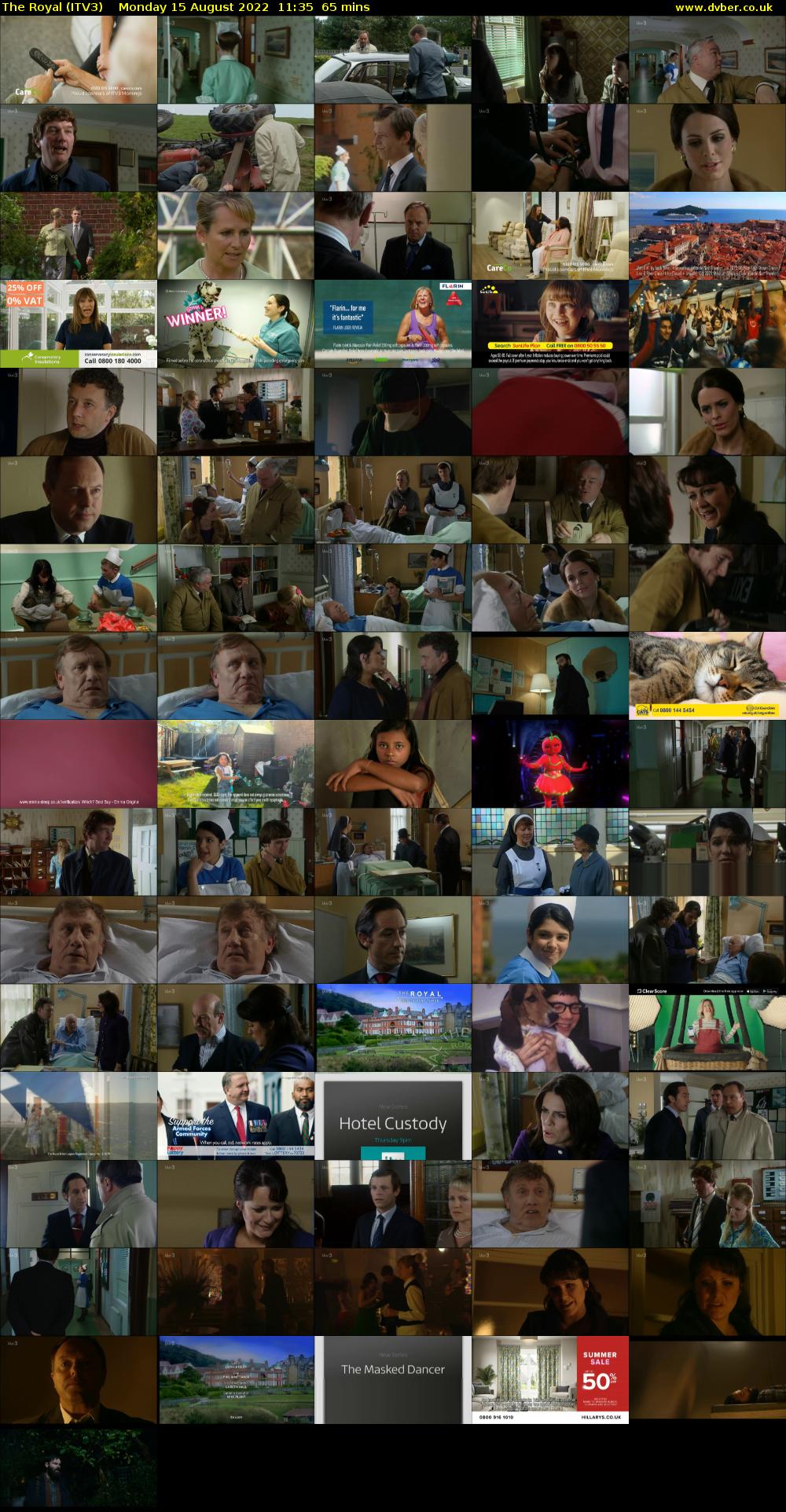 The Royal (ITV3) Monday 15 August 2022 11:35 - 12:40